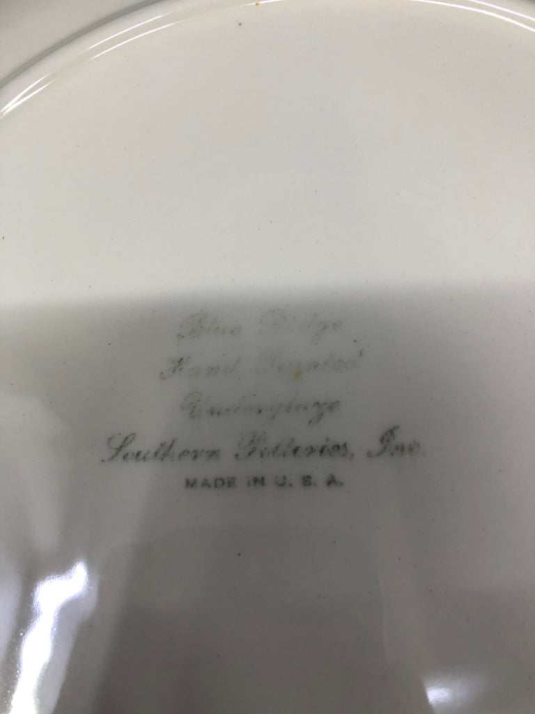 VTG CRAB APPLE PLATE.