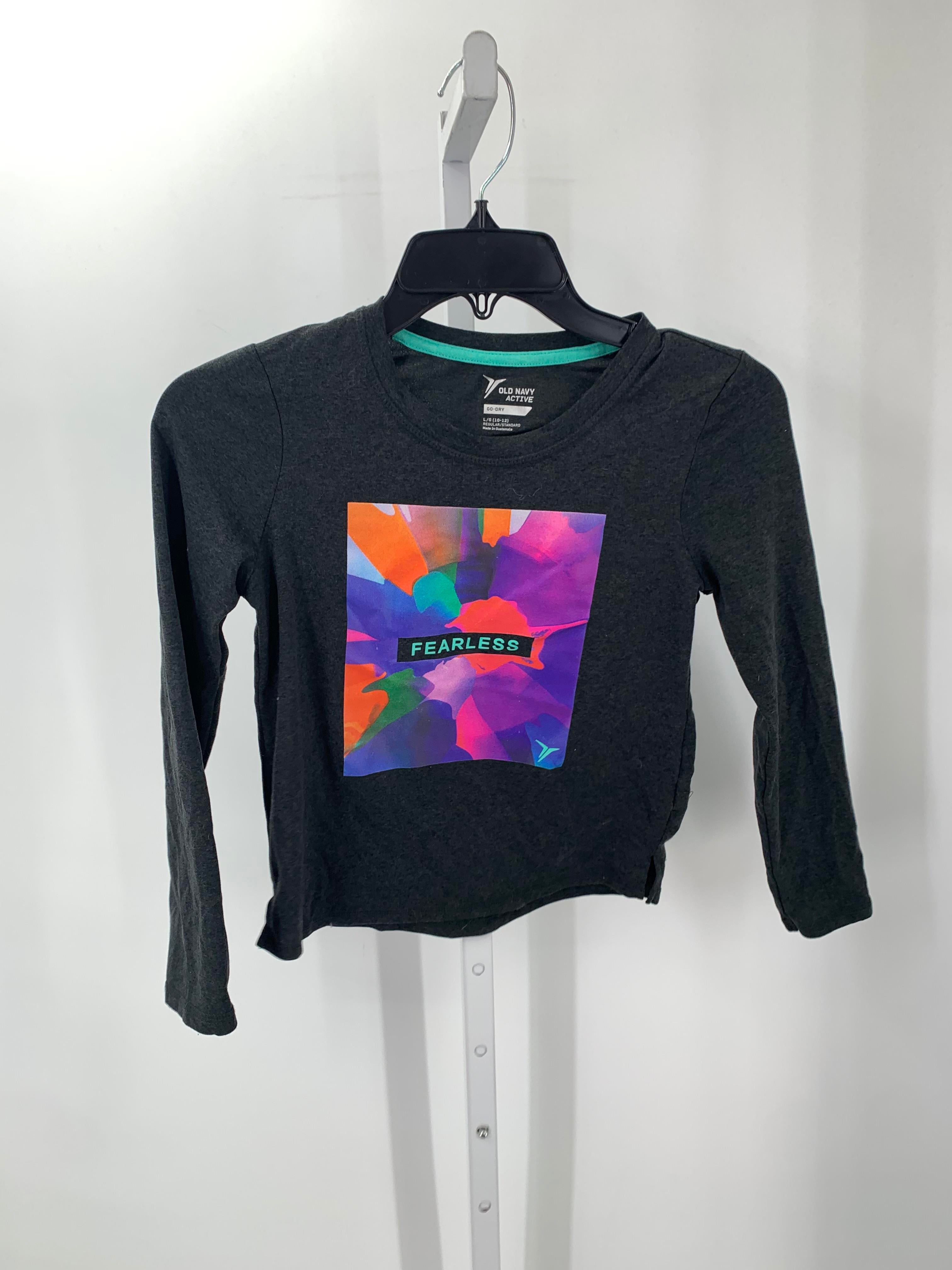 Old Navy Size 10-12 Girls Long Sleeve Shirt