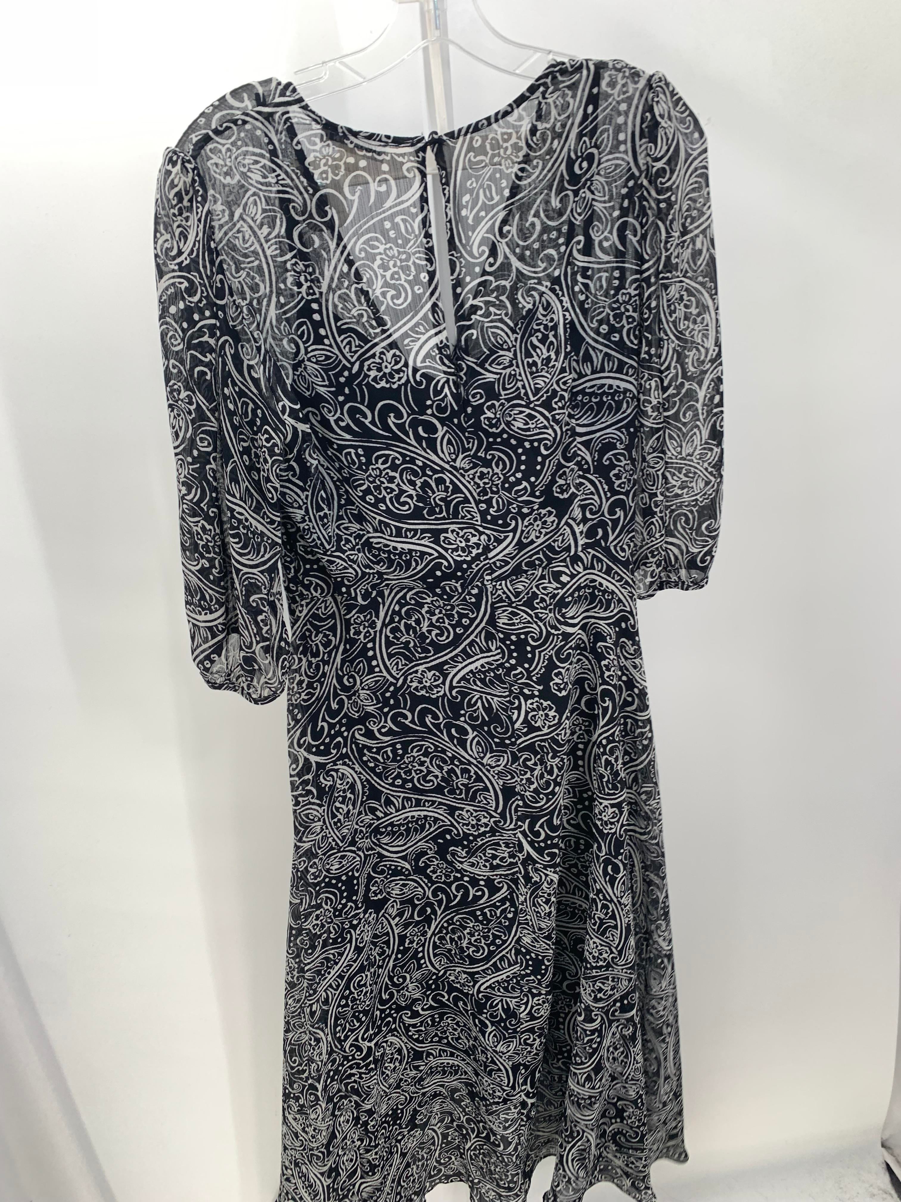 Calvin Klein Size 8 Misses Short Sleeve Dress