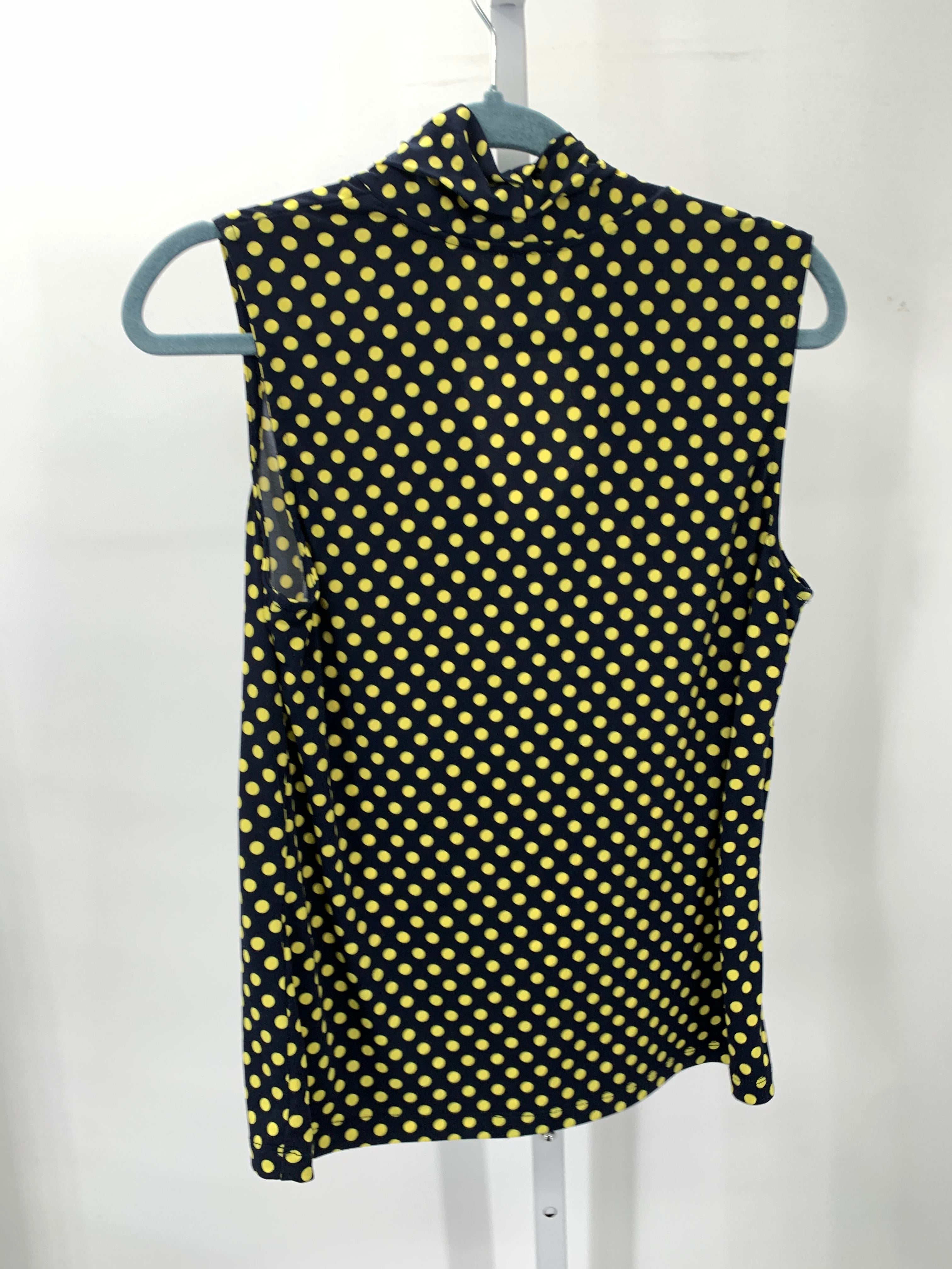 Anne Klein Size Small Misses Sleeveless Shirt