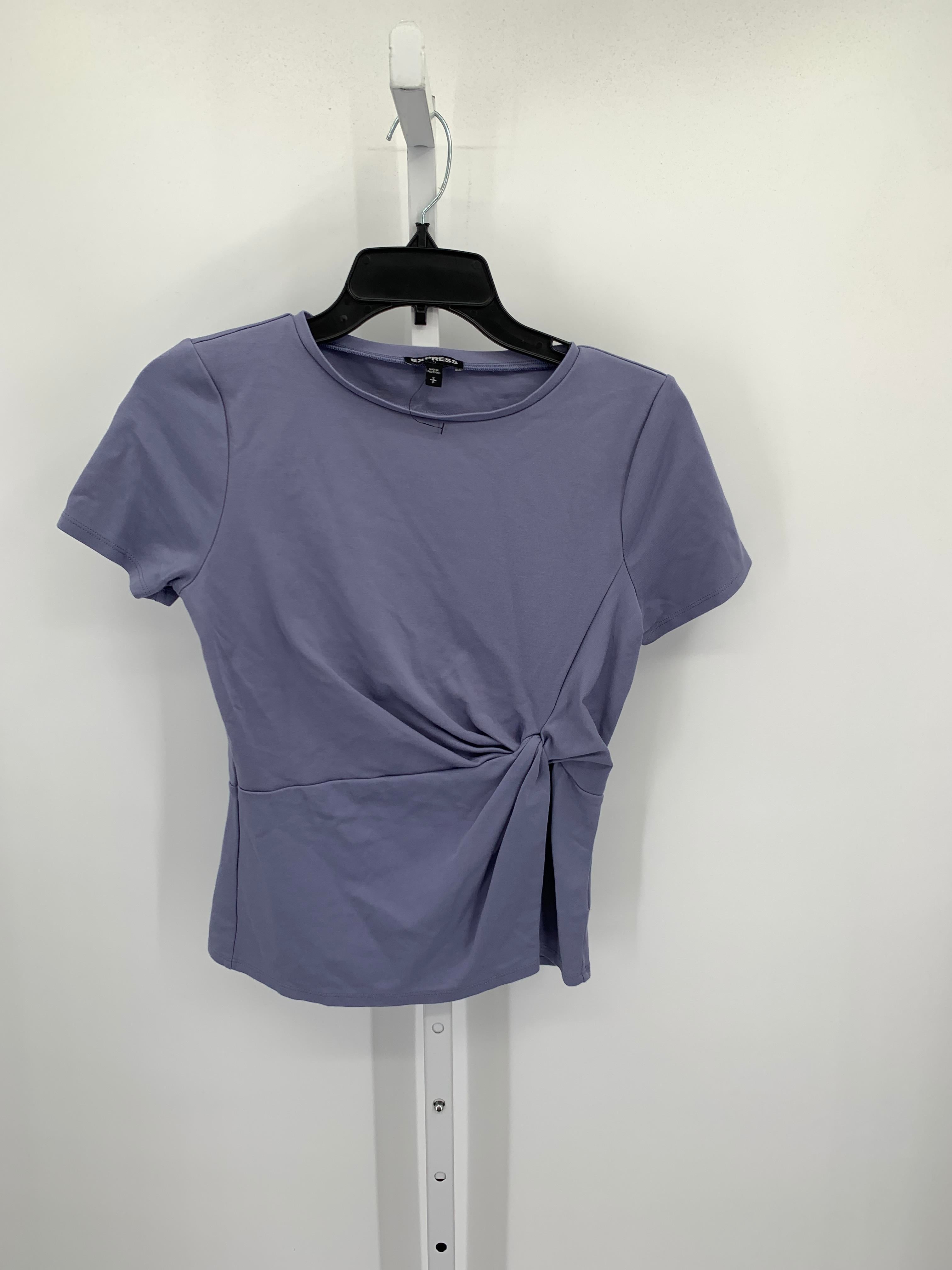 Express Size Small Misses Short Sleeve Shirt