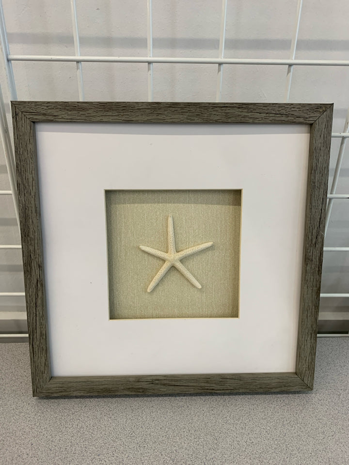 STARFISH GRAY SHADOW BOX.