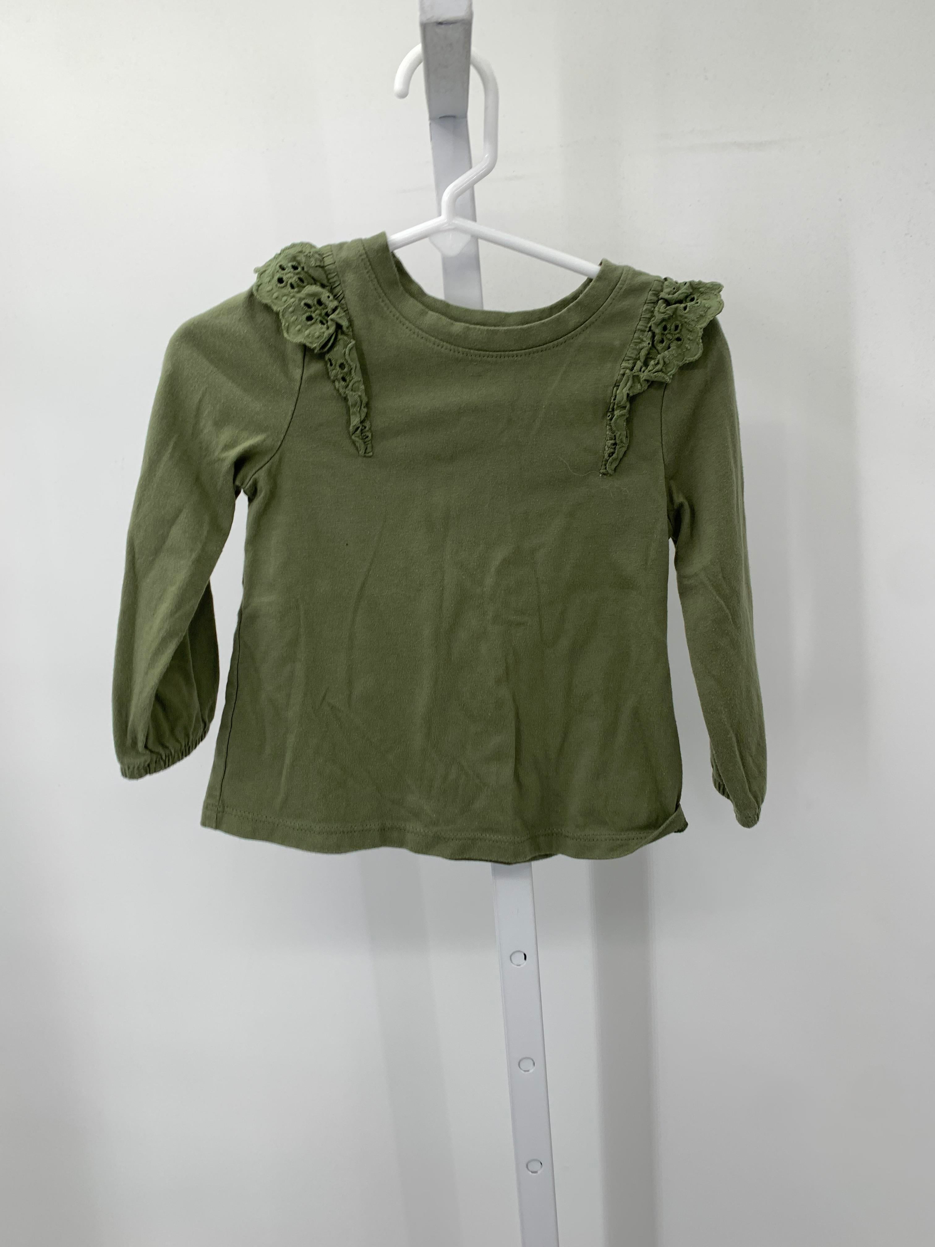 Cat & Jack Size 2T Girls Long Sleeve Shirt