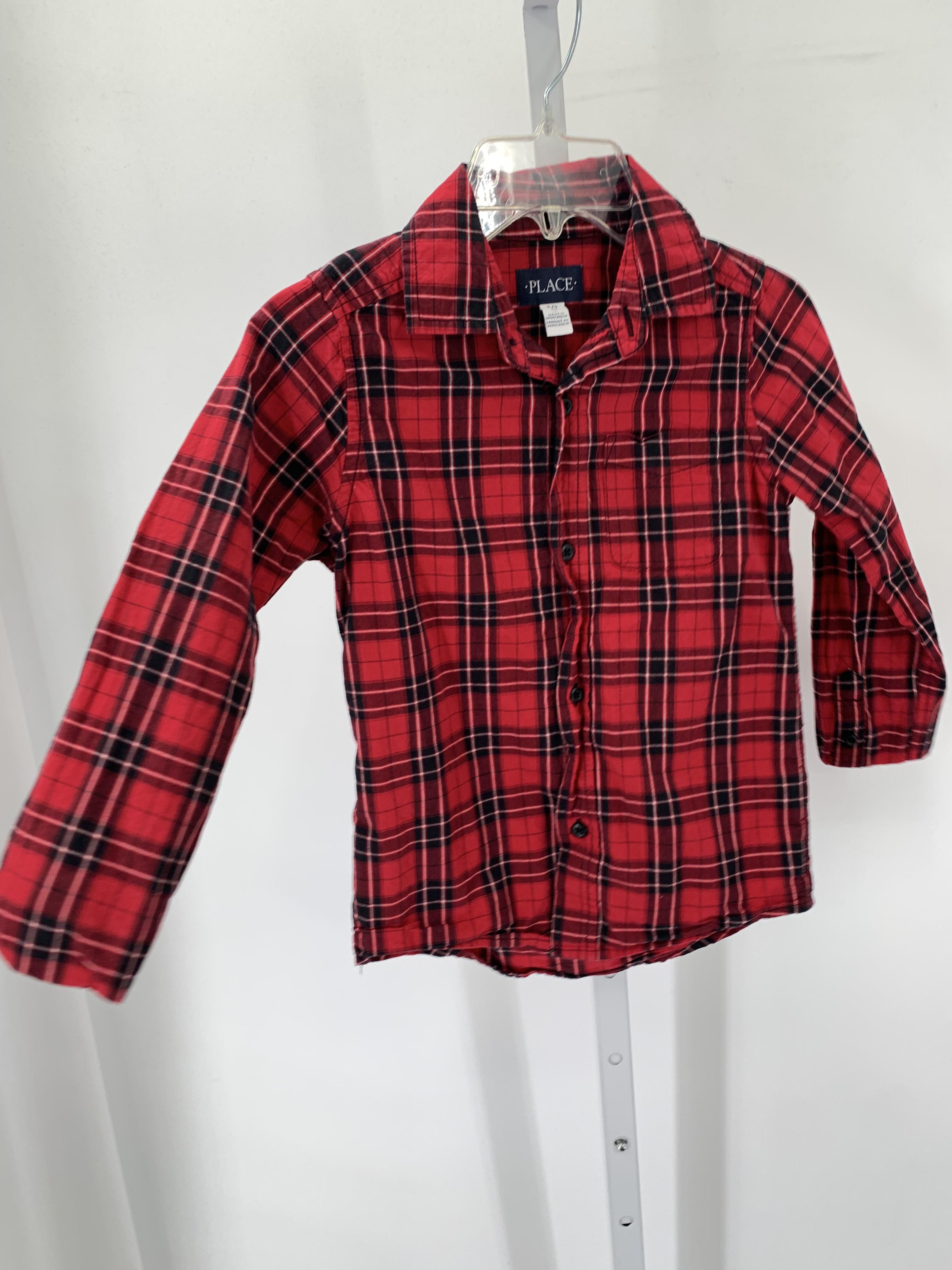 PLAID BTN DOWN