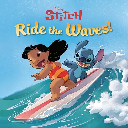 Ride the Waves! (Disney Stitch) - (Pictureback) by Random House Disney (Paperbac