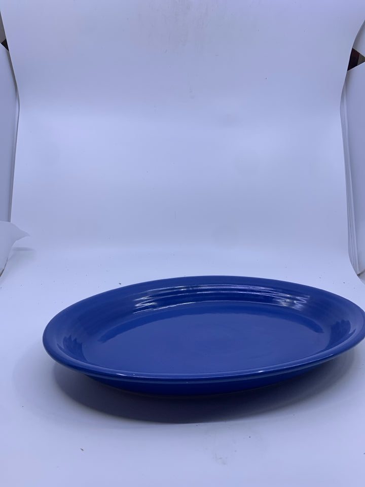 LAPIS BLUE OVAL PLATTER -FIESTA WARE.