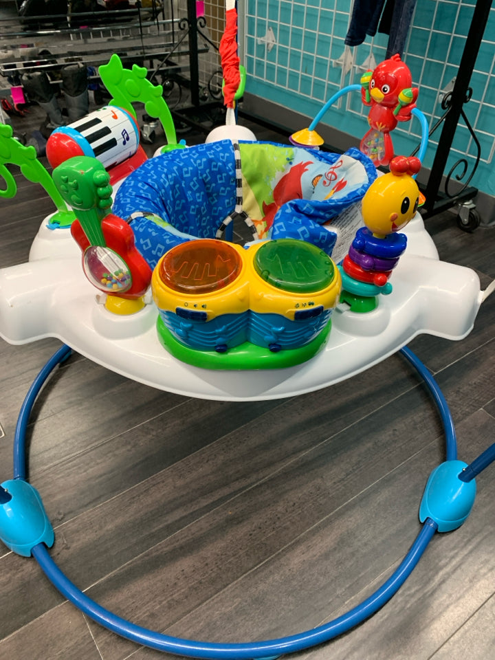 Baby Einstein Neighborhood Symphony Activity Jumper with Lights and Melodies .