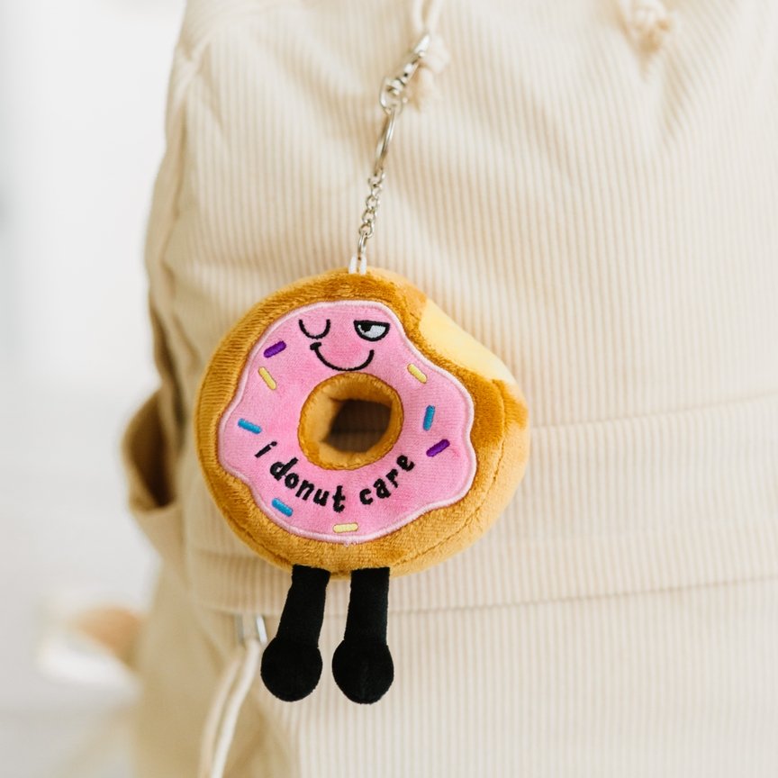 New New Plush Donut Cute Bag Charm