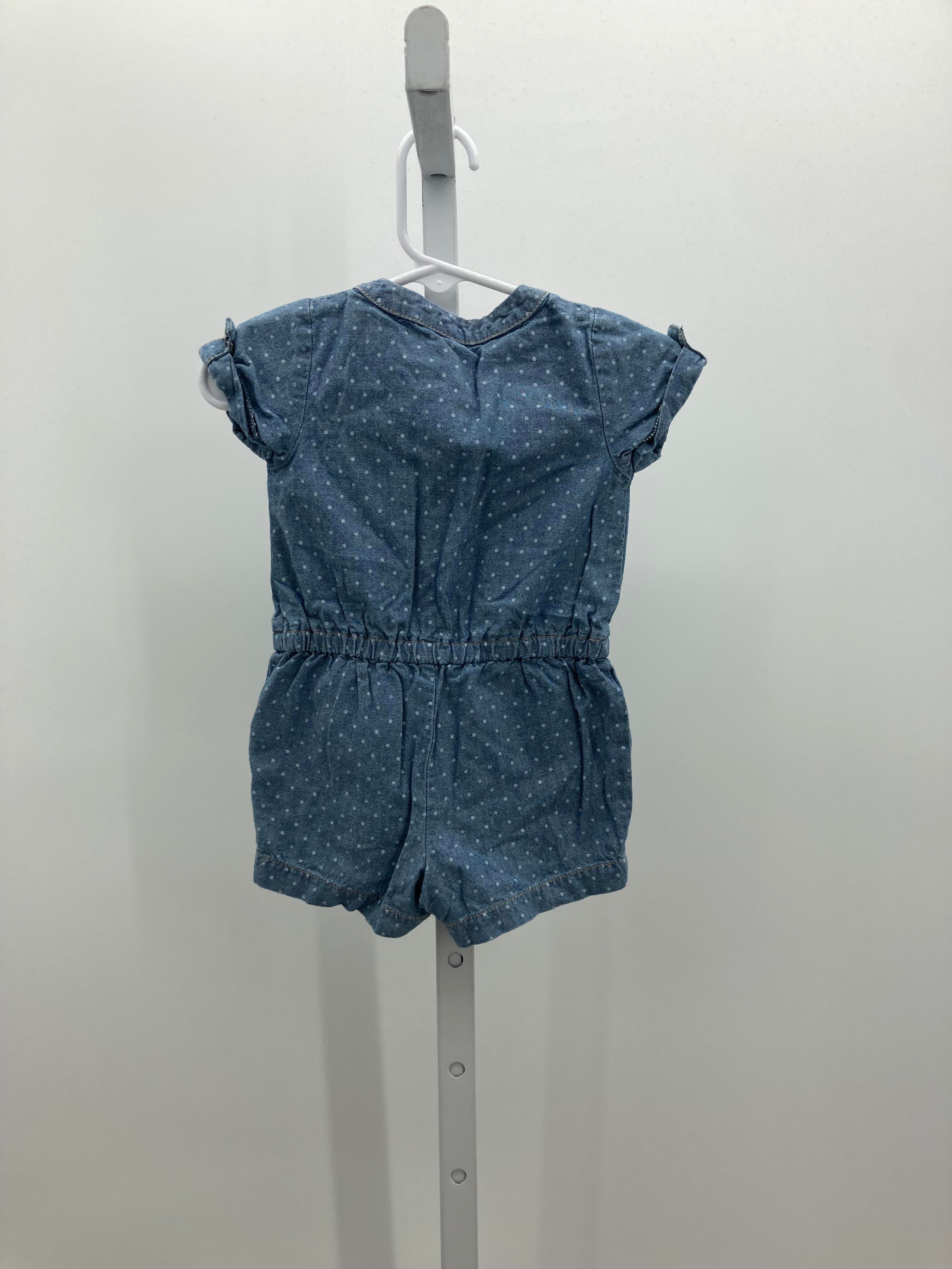 Carters Size 6 Months Girls Short Slv. Romper