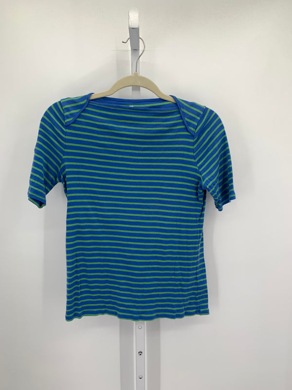 Talbots Size Medium Misses Short Sleeve Shirt