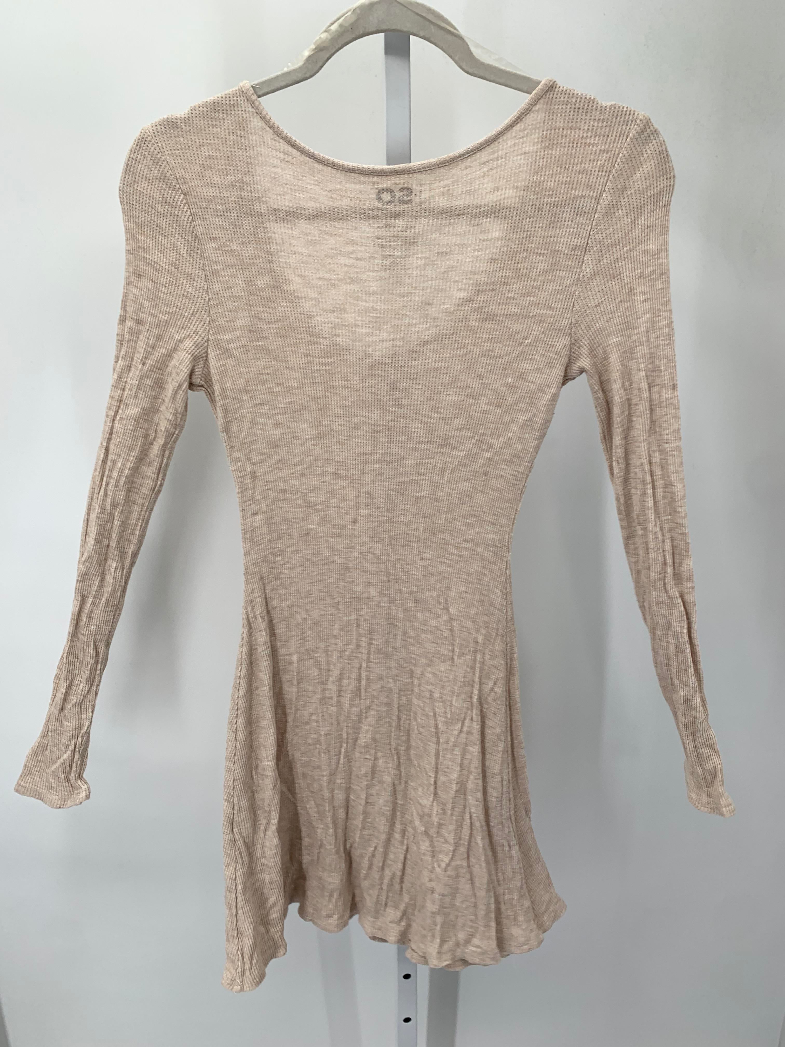 SO Size Small Juniors Long Sleeve Dress