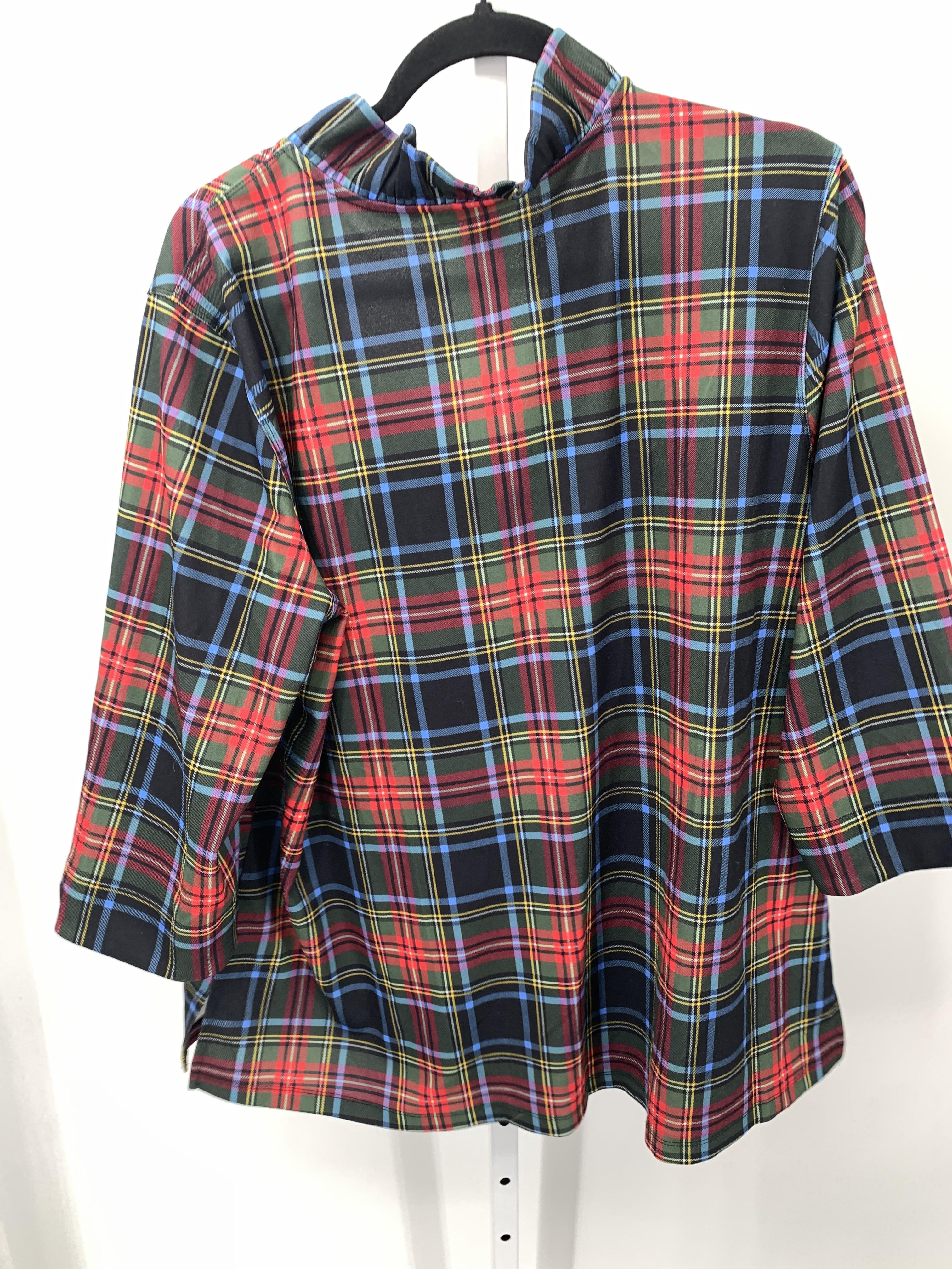 Appleseeds Size Extra Large Misses 3/4 Sleeve Shirt