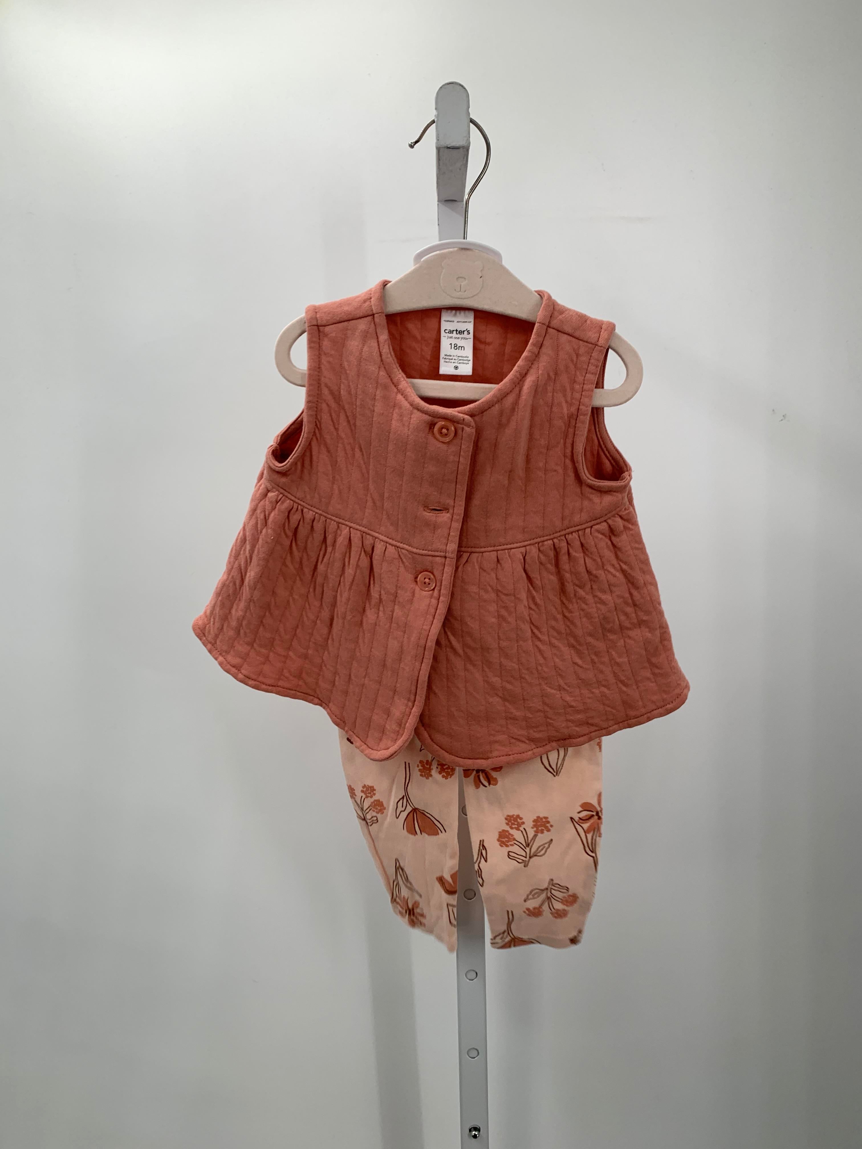 Carters Size 18 Months Girls 2 Pieces