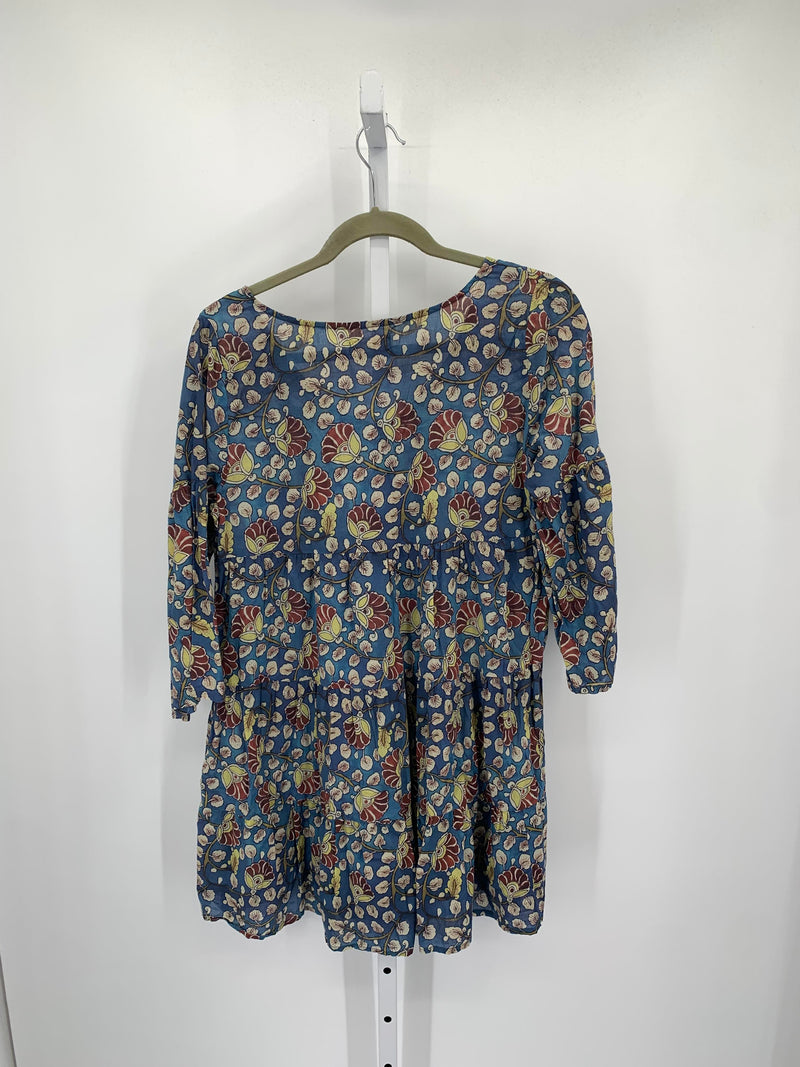 Natural Life Size Medium Misses 3/4 Sleeve Dress