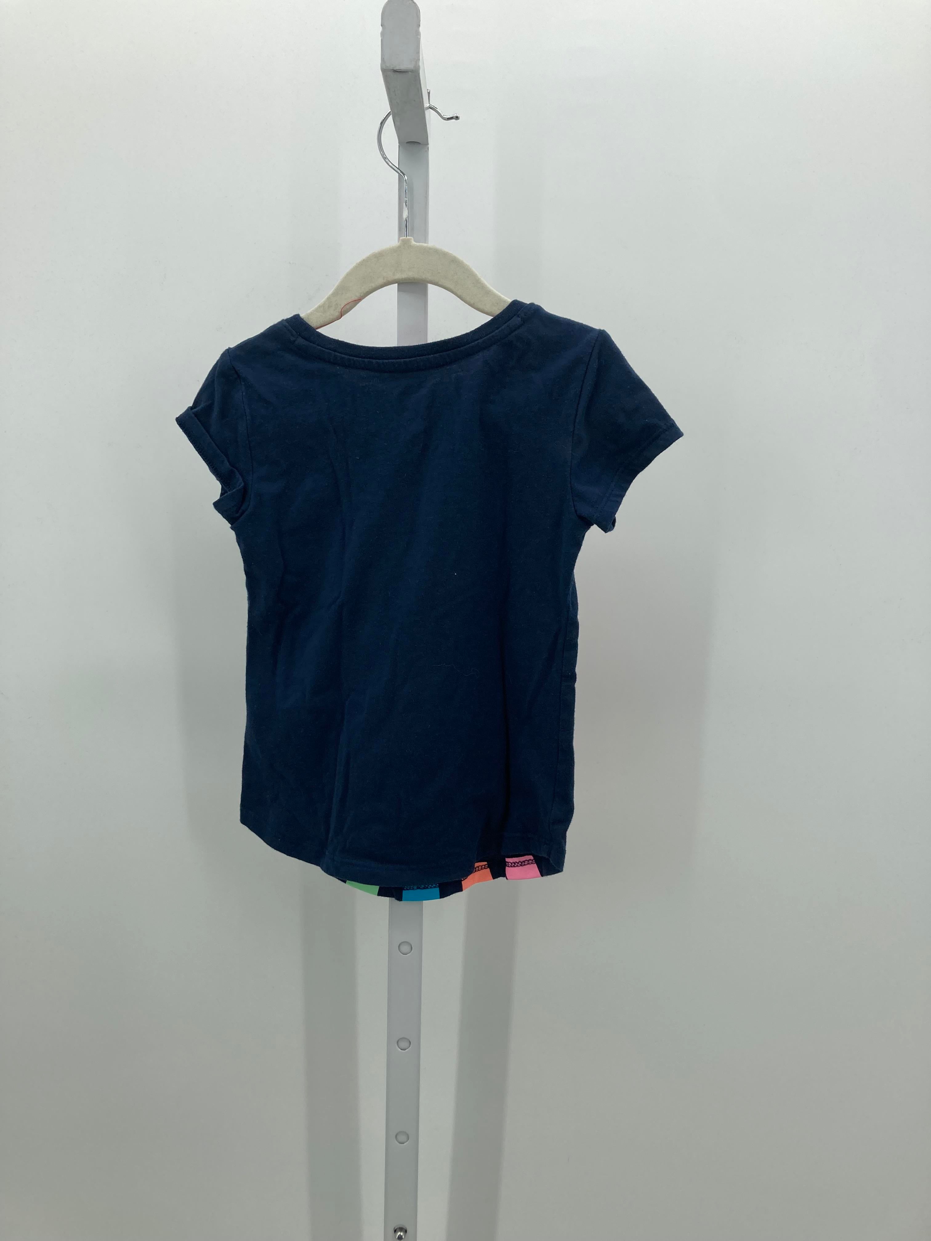 Wonder Nation Size 4-5 Girls Short Sleeve Shirt