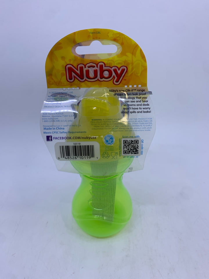 NIP NUBY GREEN SIPPY CUP