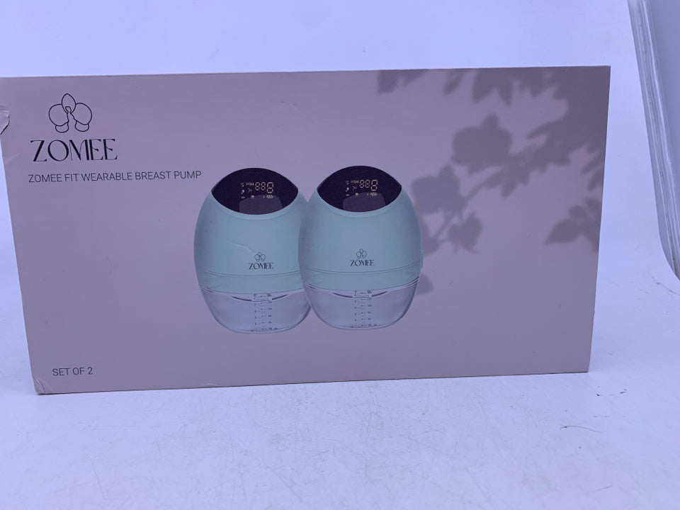 Zomee Fit Wearable Breast Pump- New