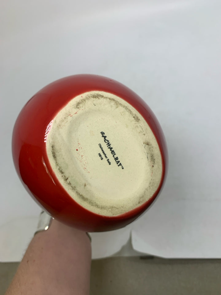 CERAMIC OIL DISPENSER W/ HANDLE.
