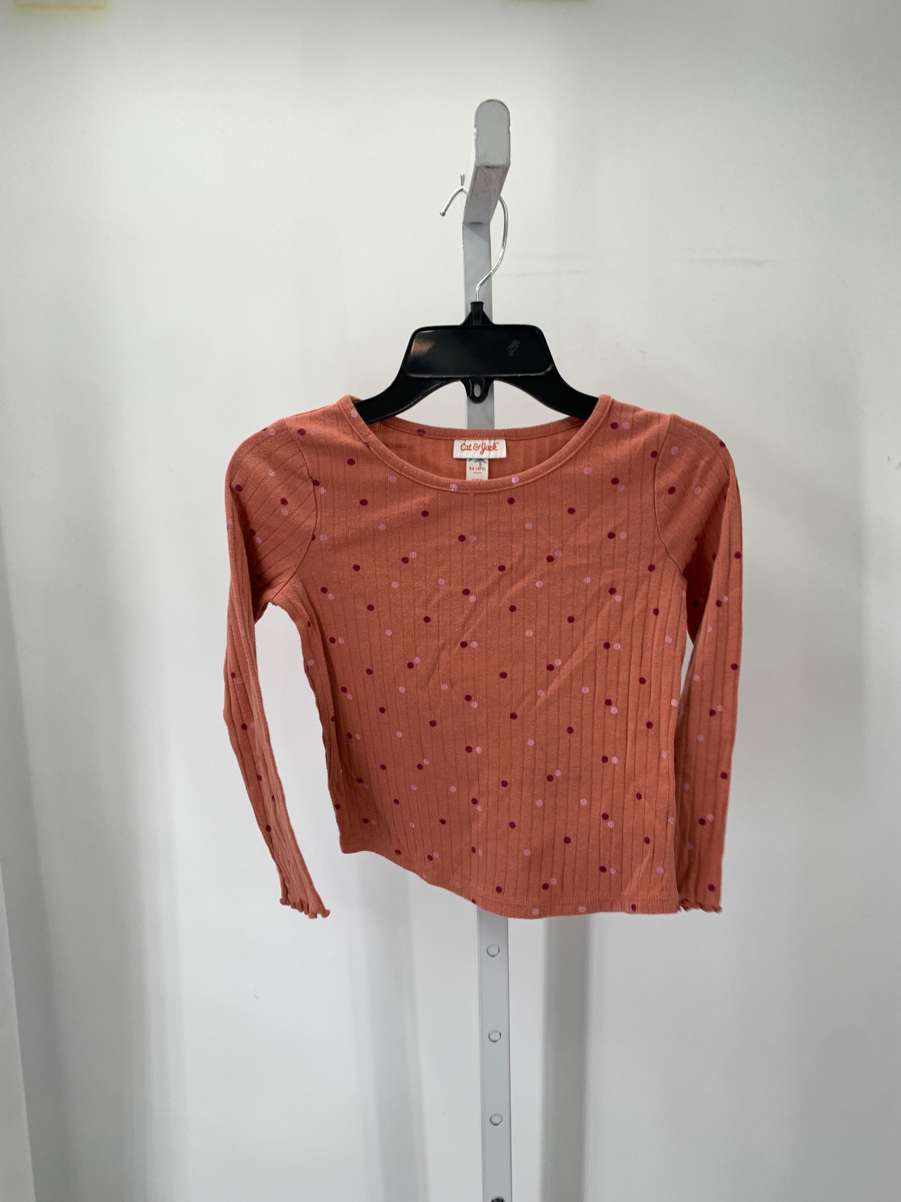 Cat & Jack Size 4-5 Girls Long Sleeve Shirt