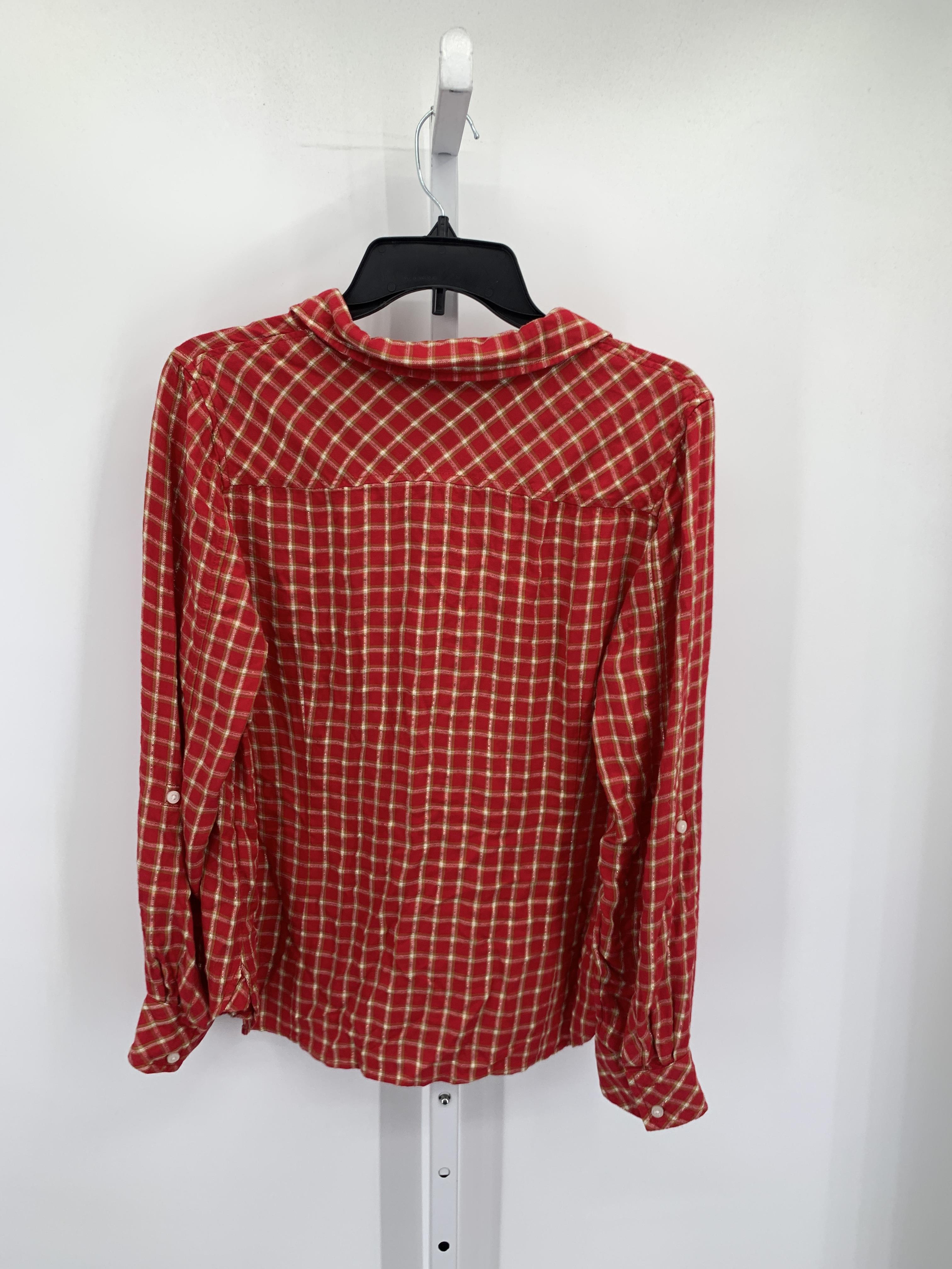 Tommy Hilfiger Size Large Misses Long Sleeve Shirt