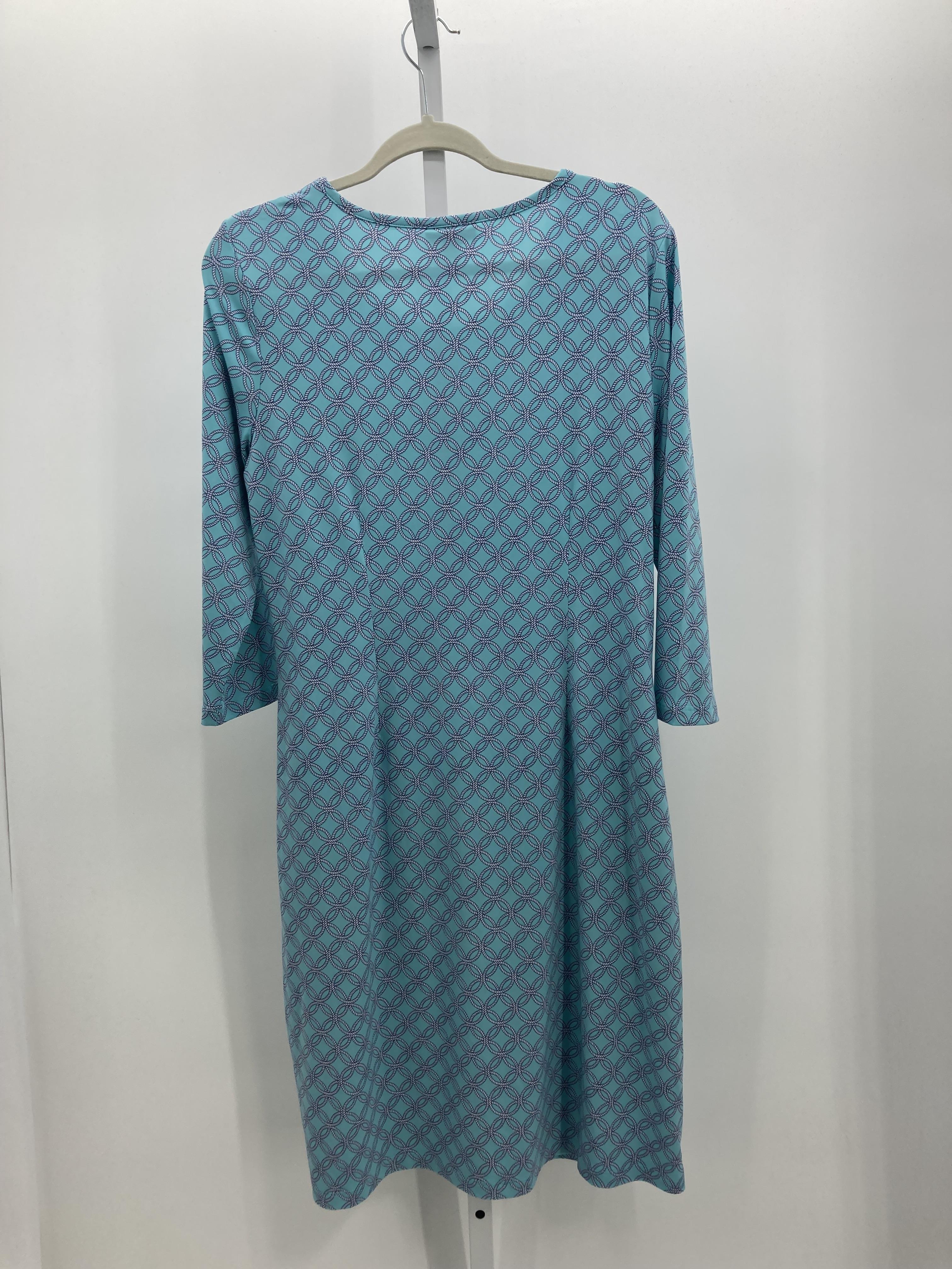 Appleseeds Size Small Misses 3/4 Sleeve Dress