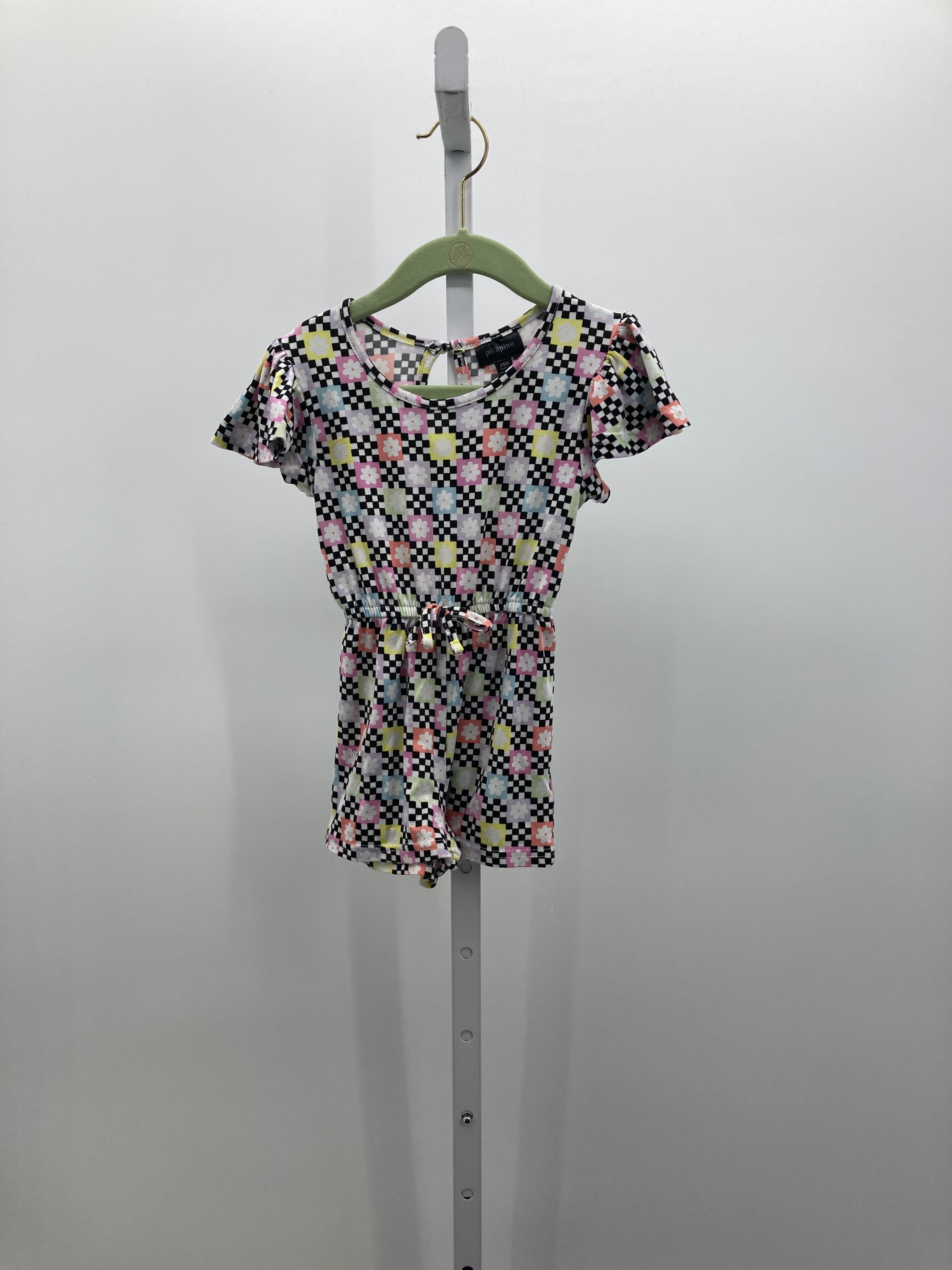 Size 24 Months Girls Short Slv. Romper