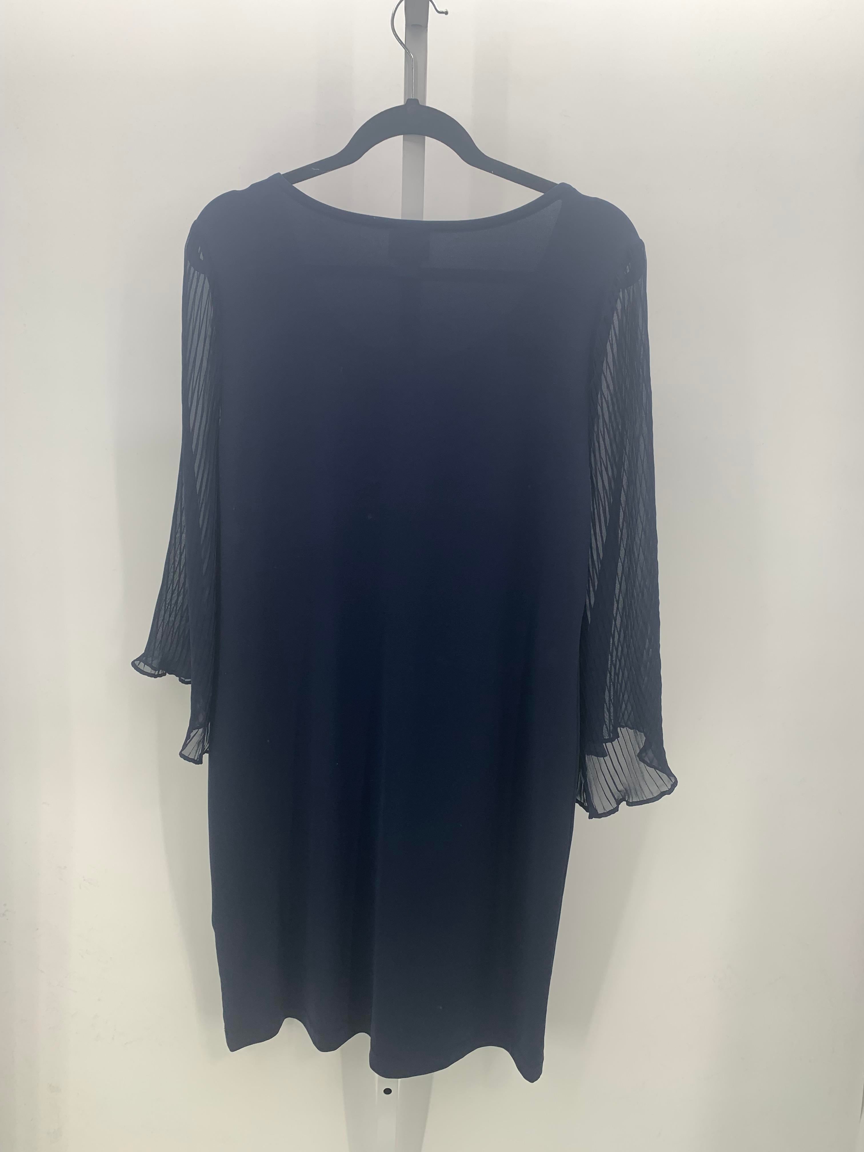 JM Collection Size Large Misses Long Sleeve Dress
