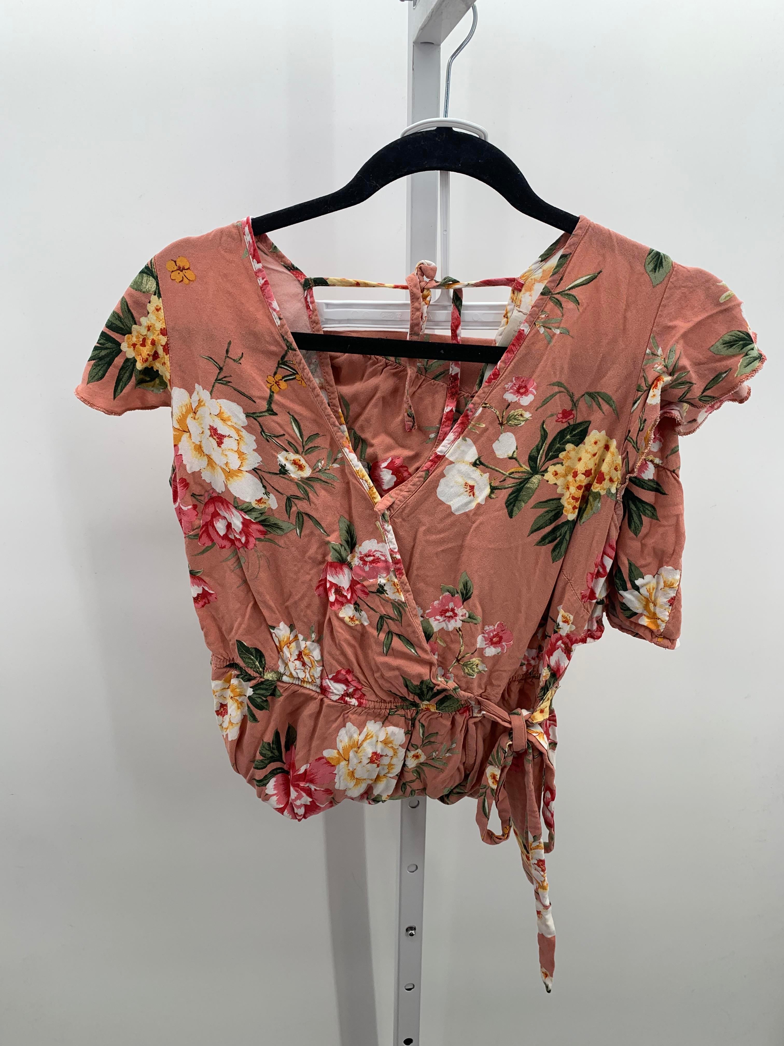 Band of Gypsies Size Medium Juniors Short Sleeve Dress