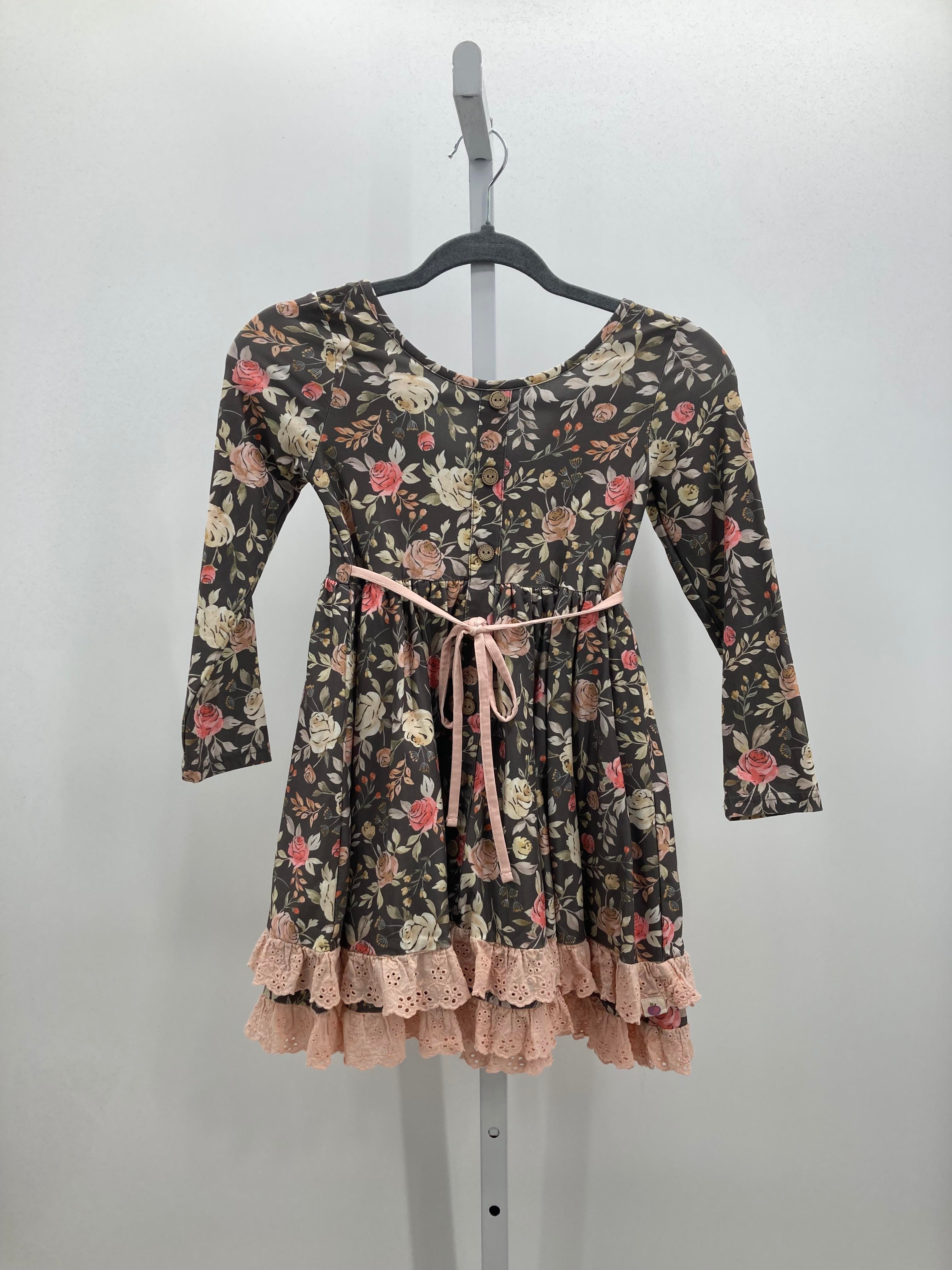 Size 8 Girls Long Sleeve Dress