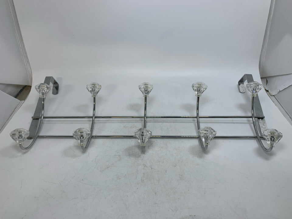 5 OVER THE DOOR HOOKS.
