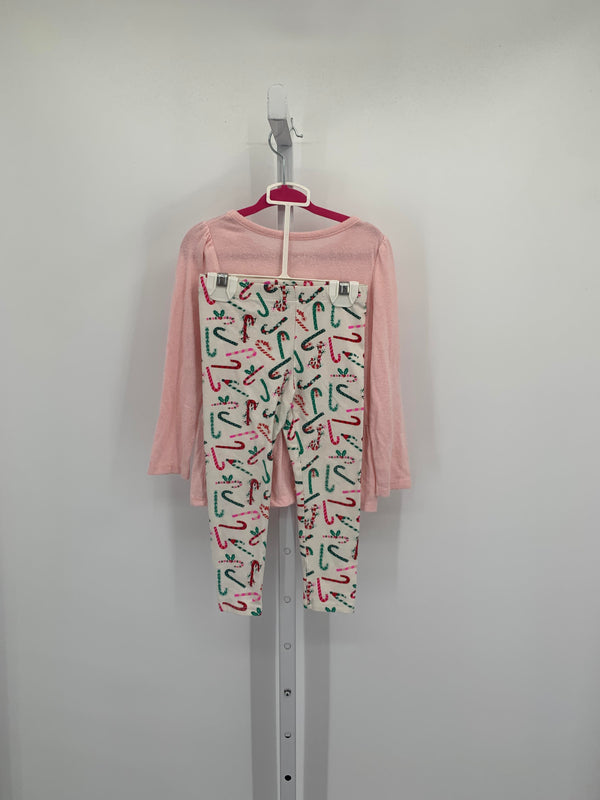 2 PC CANDY CANES KNIT SHIRT AND PANTS