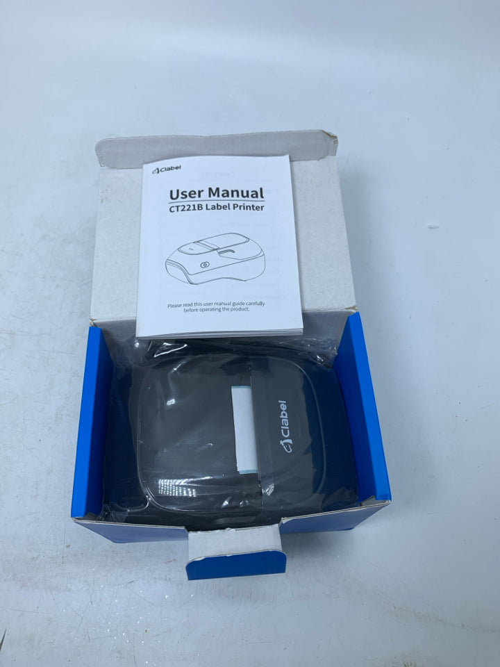 NIB CLABEL BLUETOOTH/USB THERMAL LABEL PRINTER.
