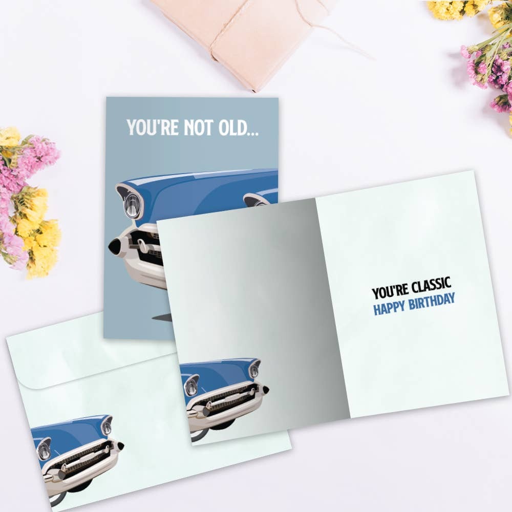 Just Classic, Birthday Card