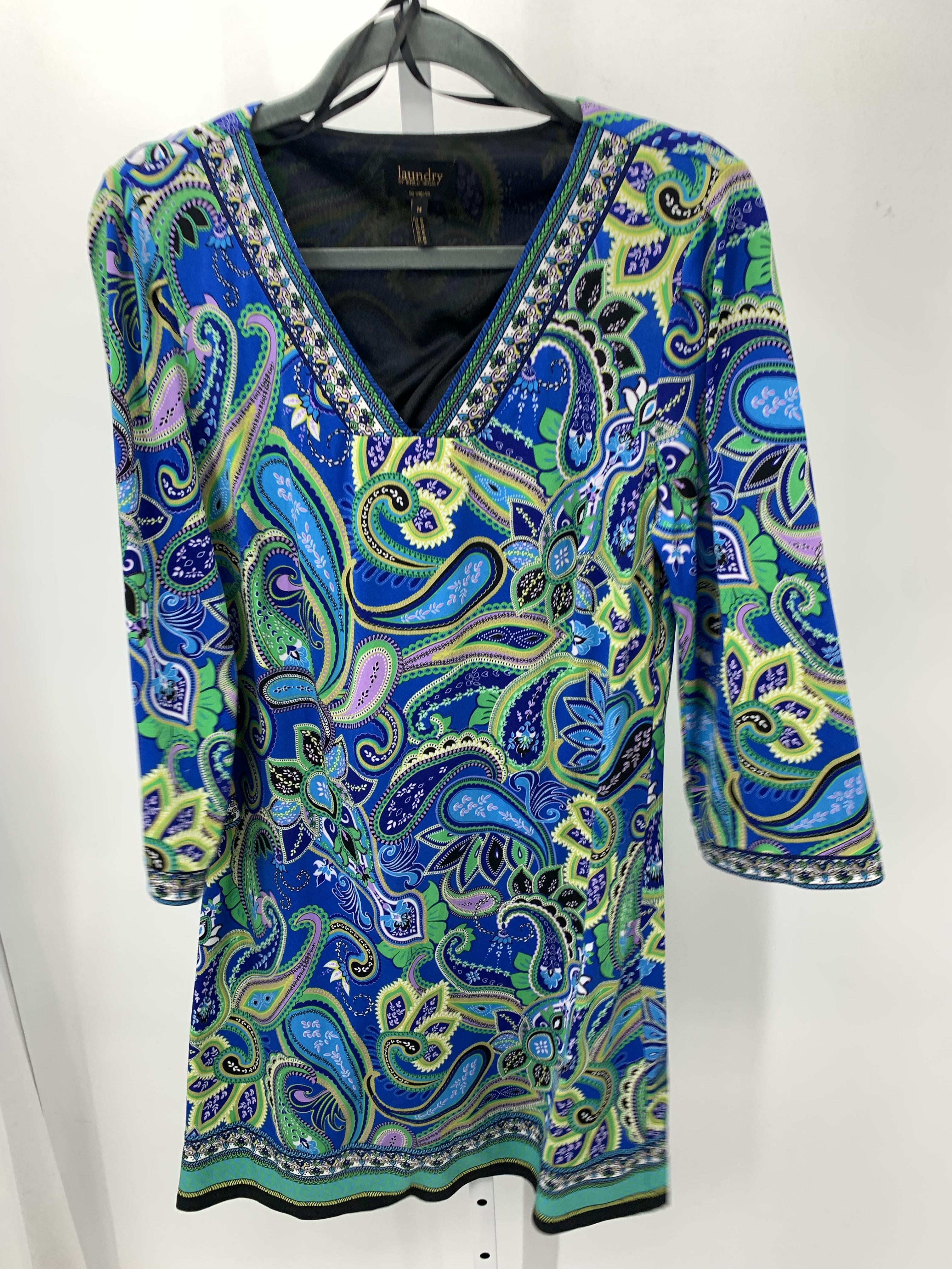 Laundry Size Medium Misses 3/4 Sleeve Dress
