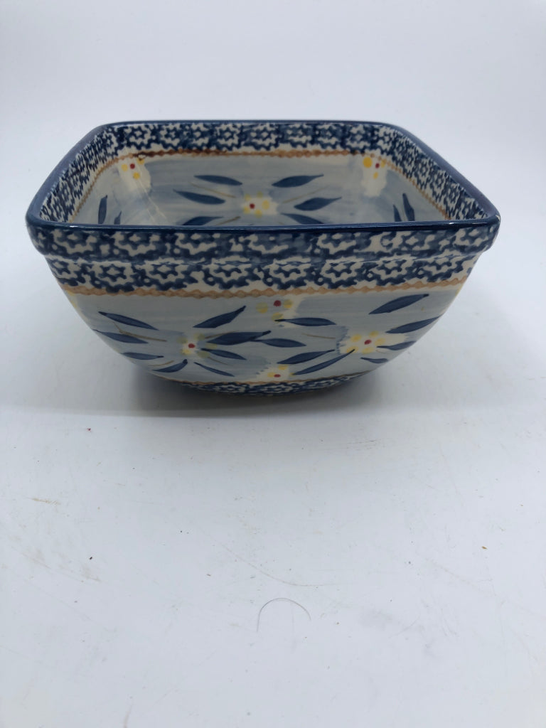 BLUE OLD WORLD TEMP-TATIONS SERVING BOWL.