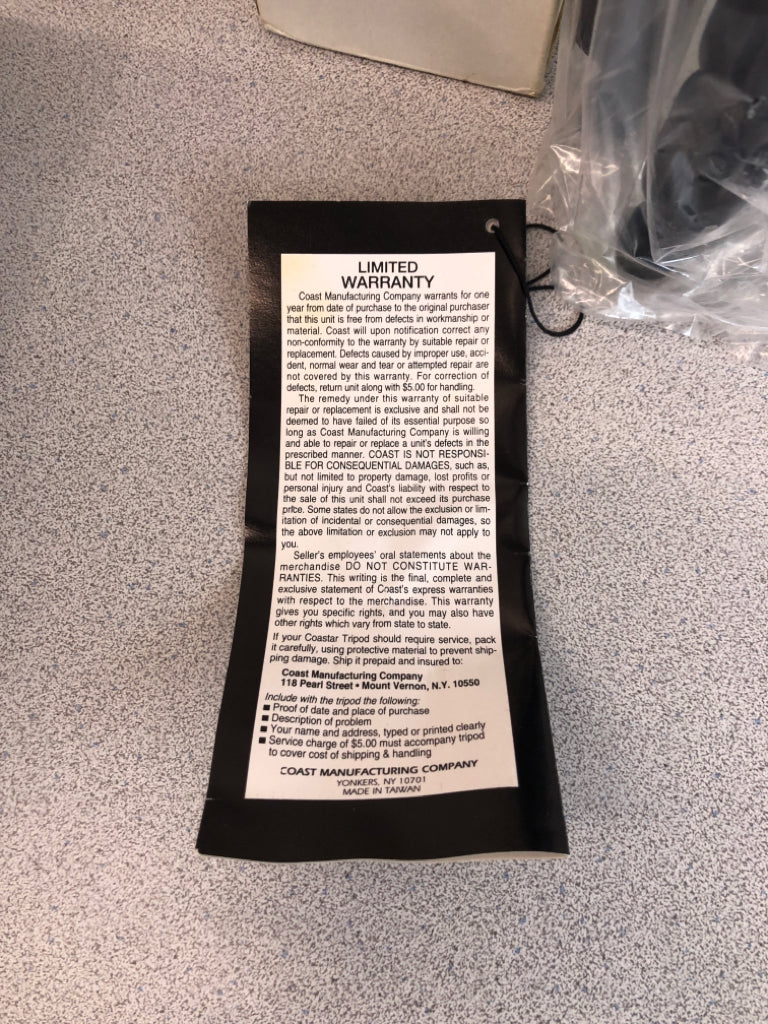 NIB CAMERA TRIPOD.