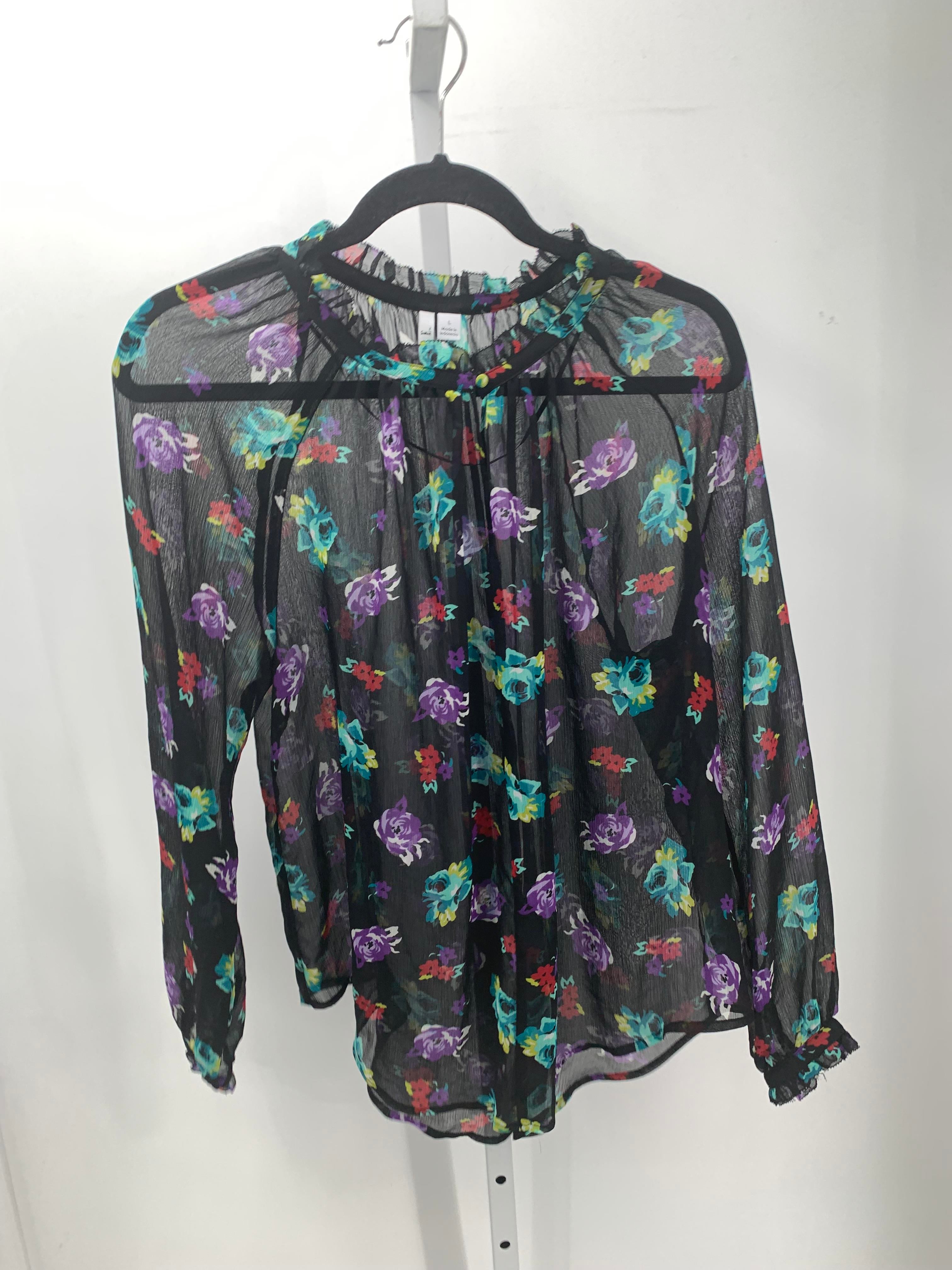 Elle Size Large Misses Long Sleeve Shirt
