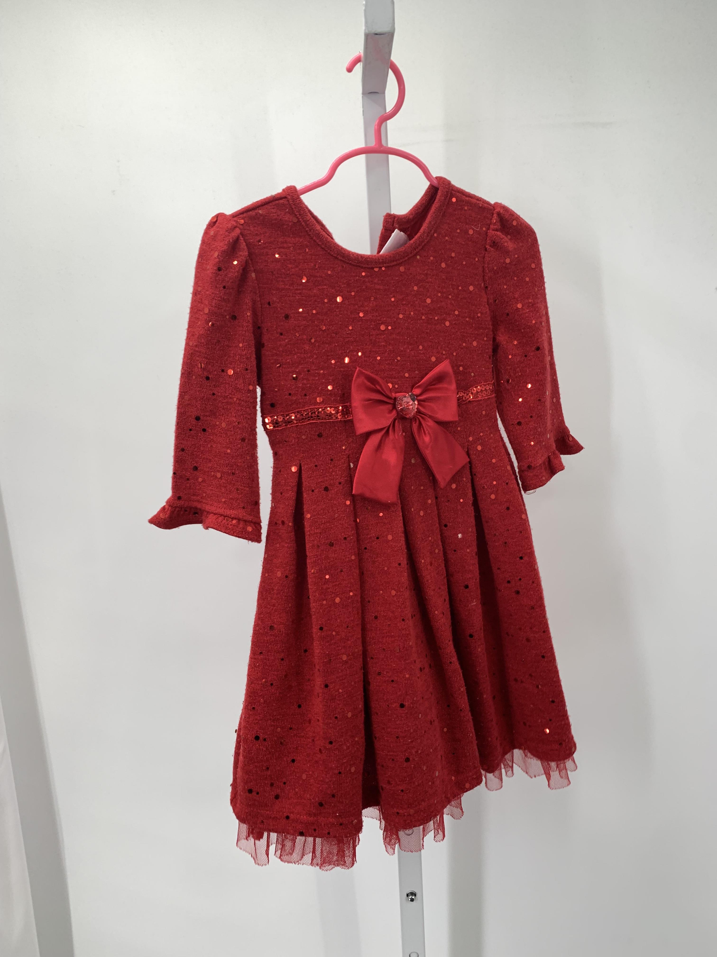 Youngland Size 4T Girls Long Sleeve Dress