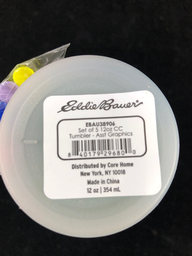 NIP COLOR CHANGING 12OZ TUMBLR AND STRAW SET