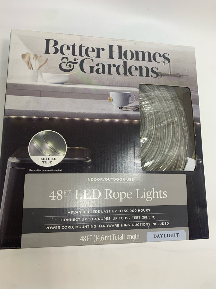 NIB LED ROPE LIGHTS.