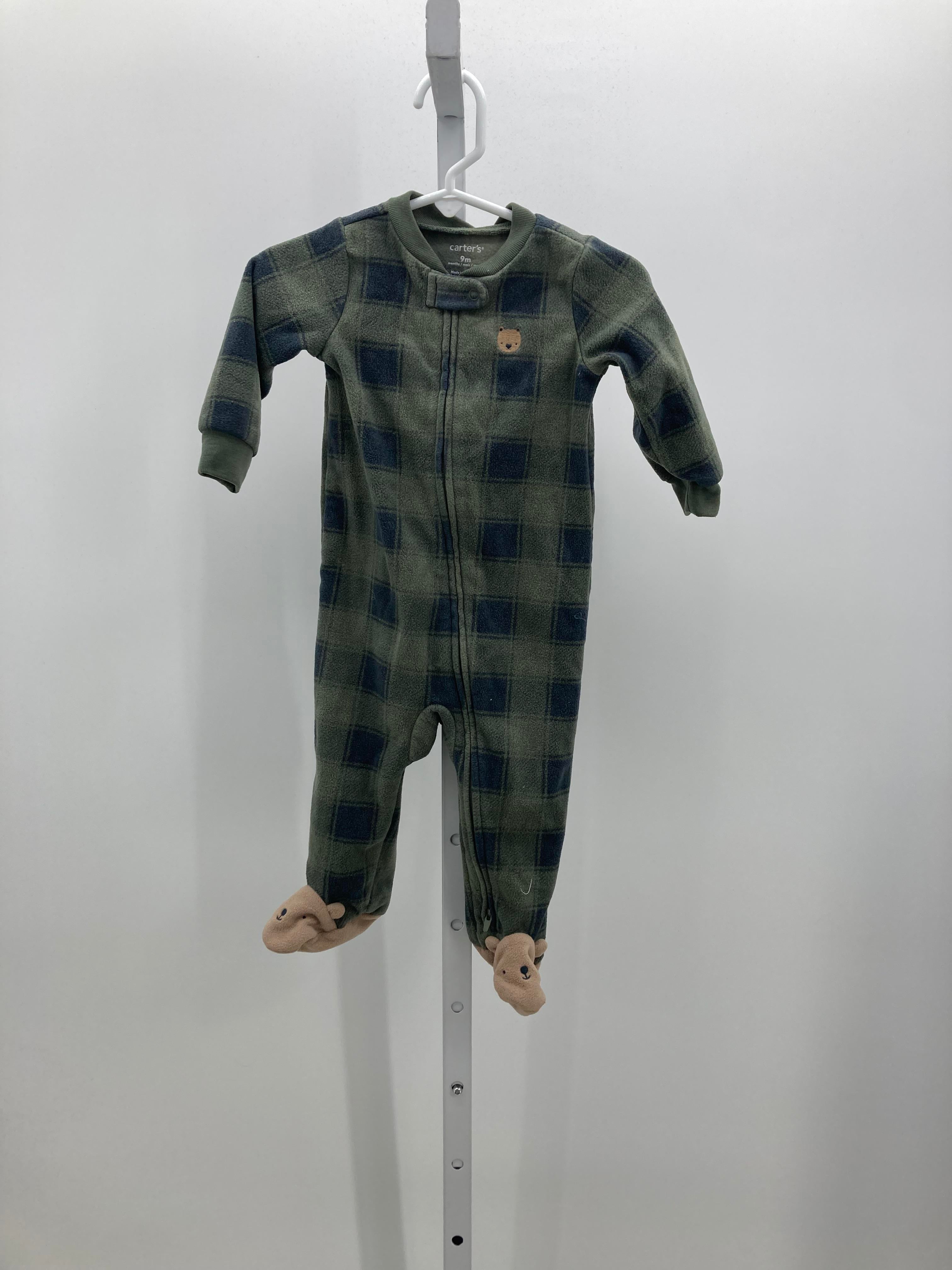 BLUE CHECKERED FLEECE