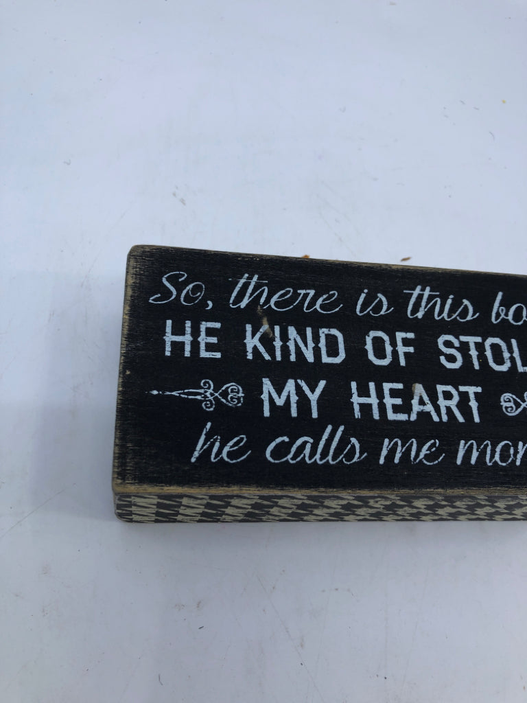 "SO, THERE IS" BLOCK SIGN.