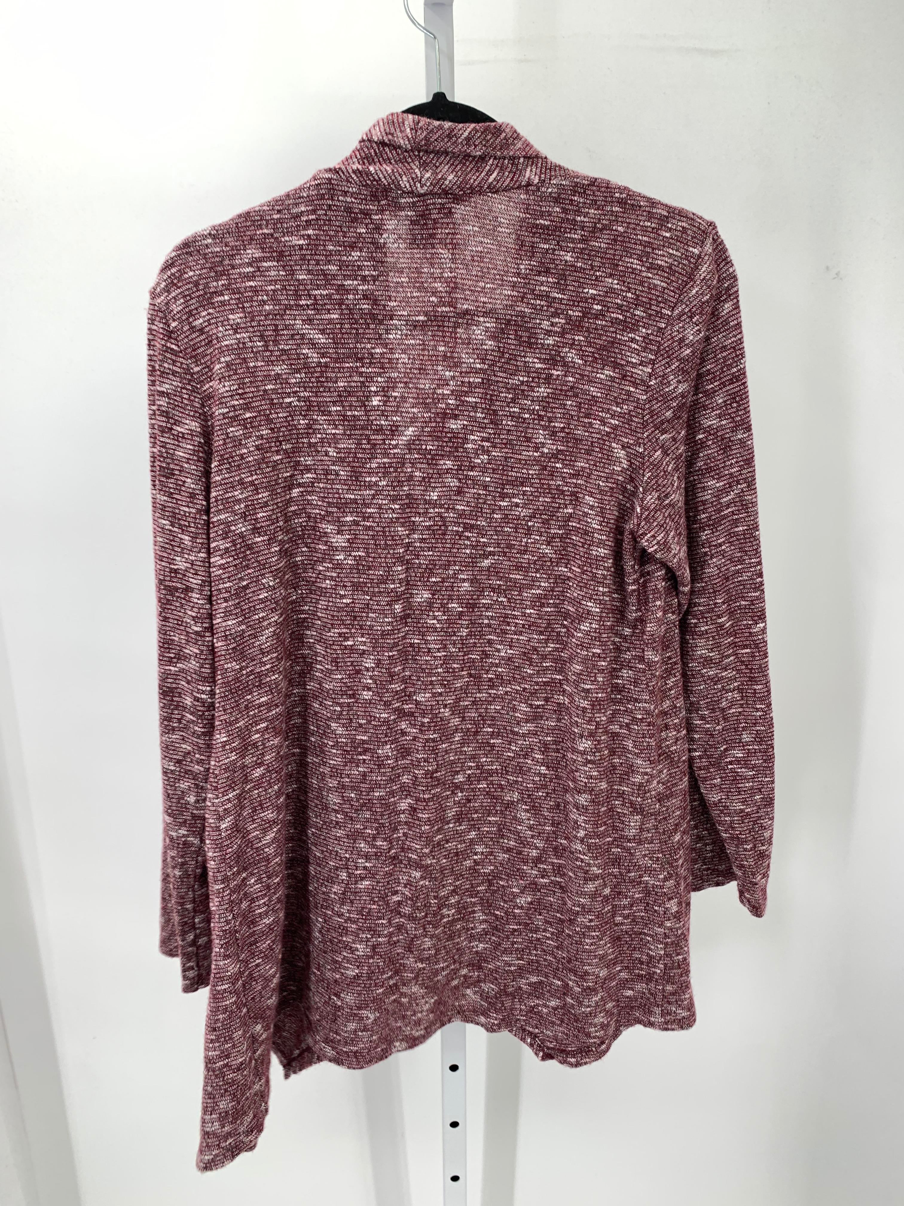 Ab Studio Size Large Misses Long Slv Sweater