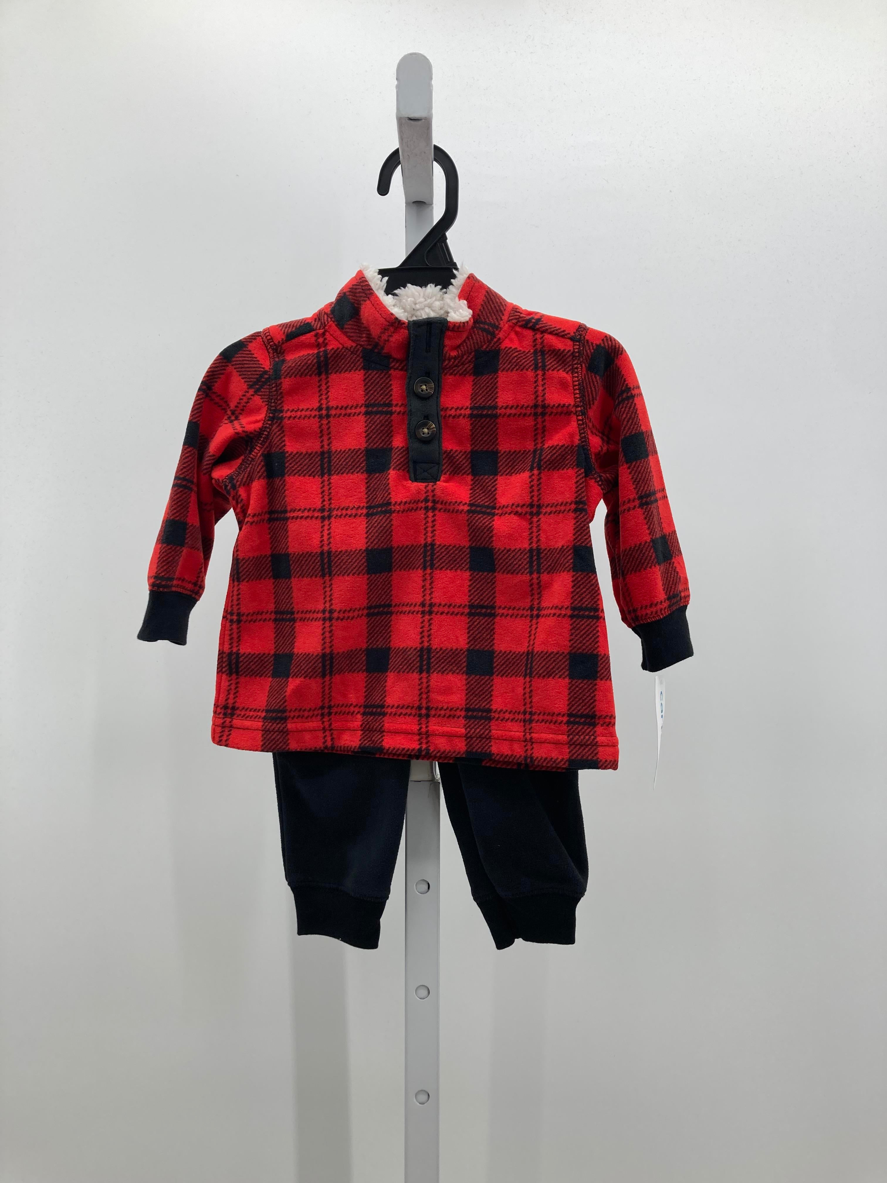NEW PLAID FLEECE SHIRT AND PANTS