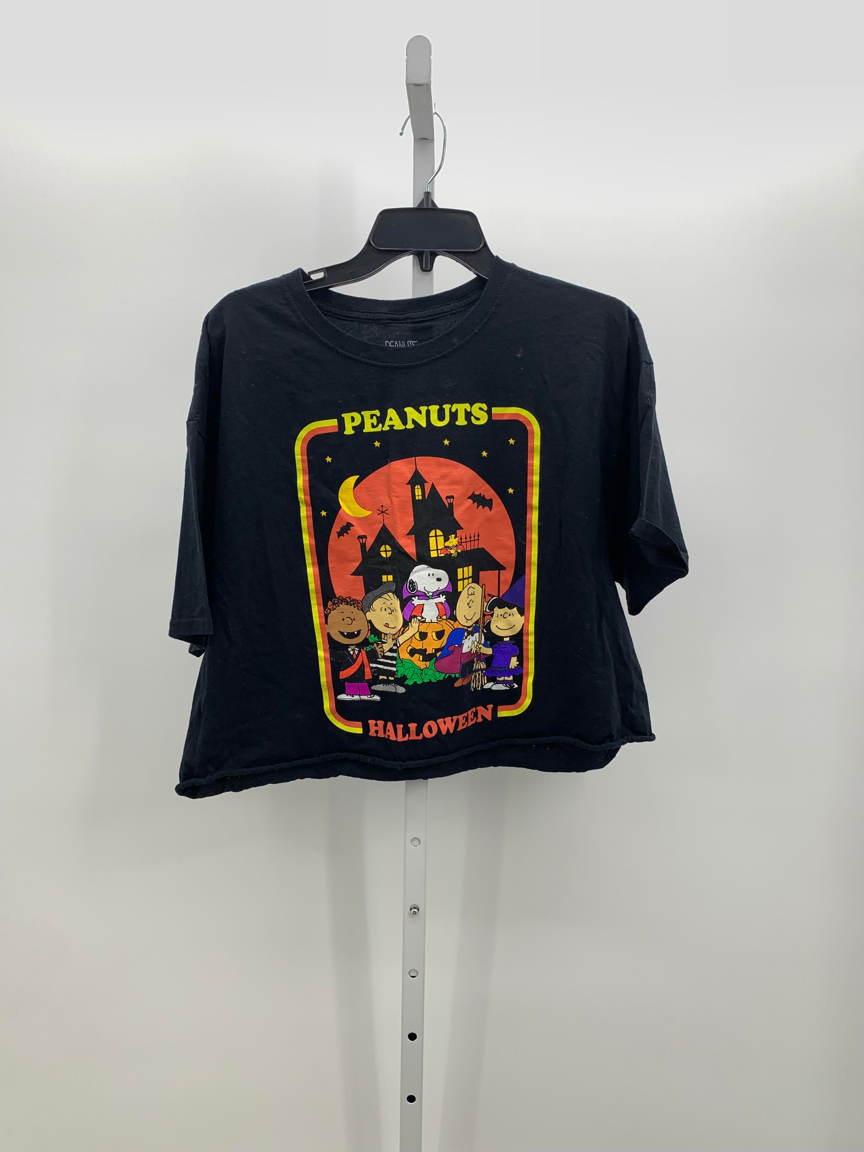 SHORT SLV SHIRT PEANUTS HALLOWEEN