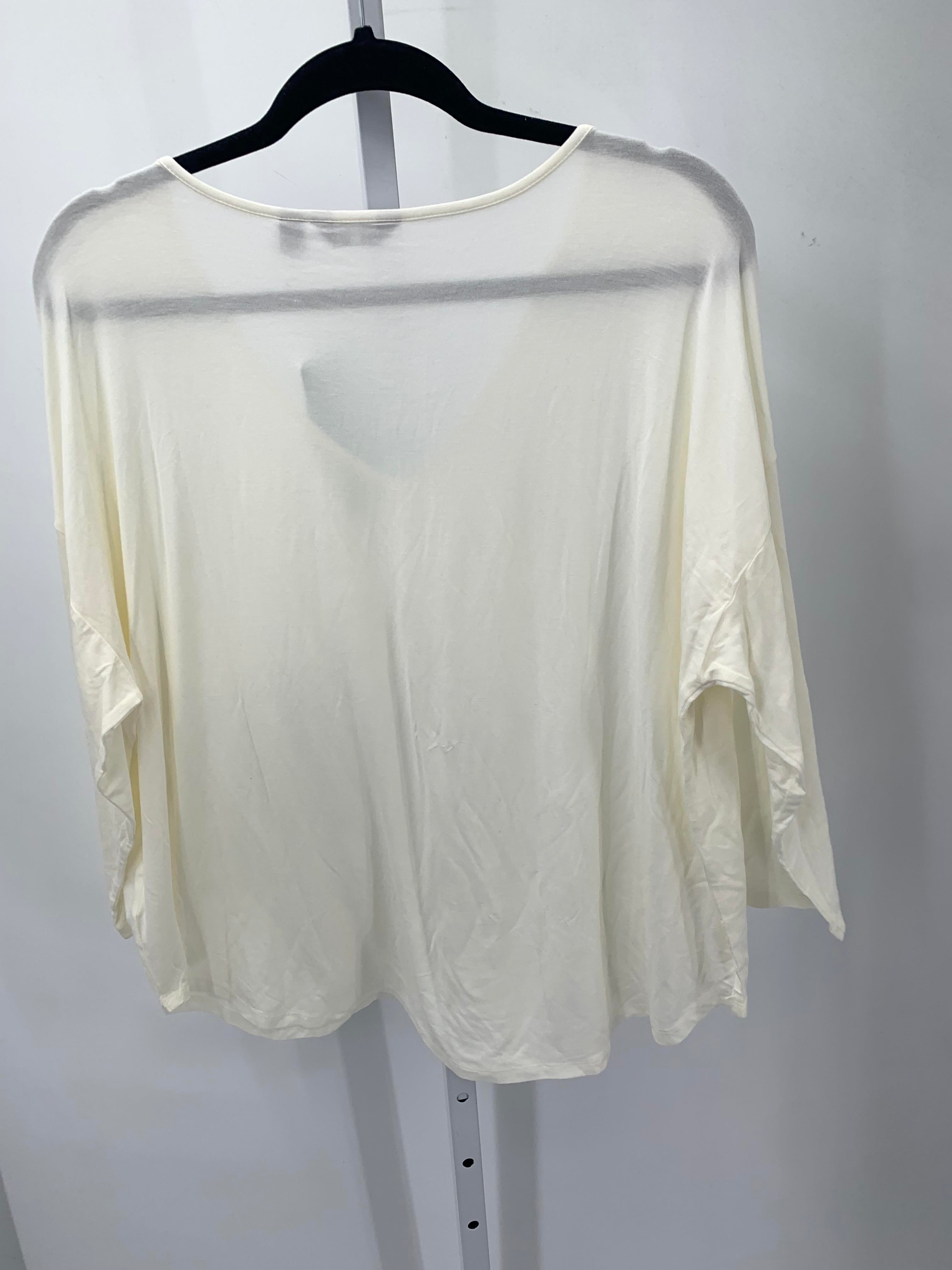 Size Extra Large Misses 3/4 Sleeve Shirt