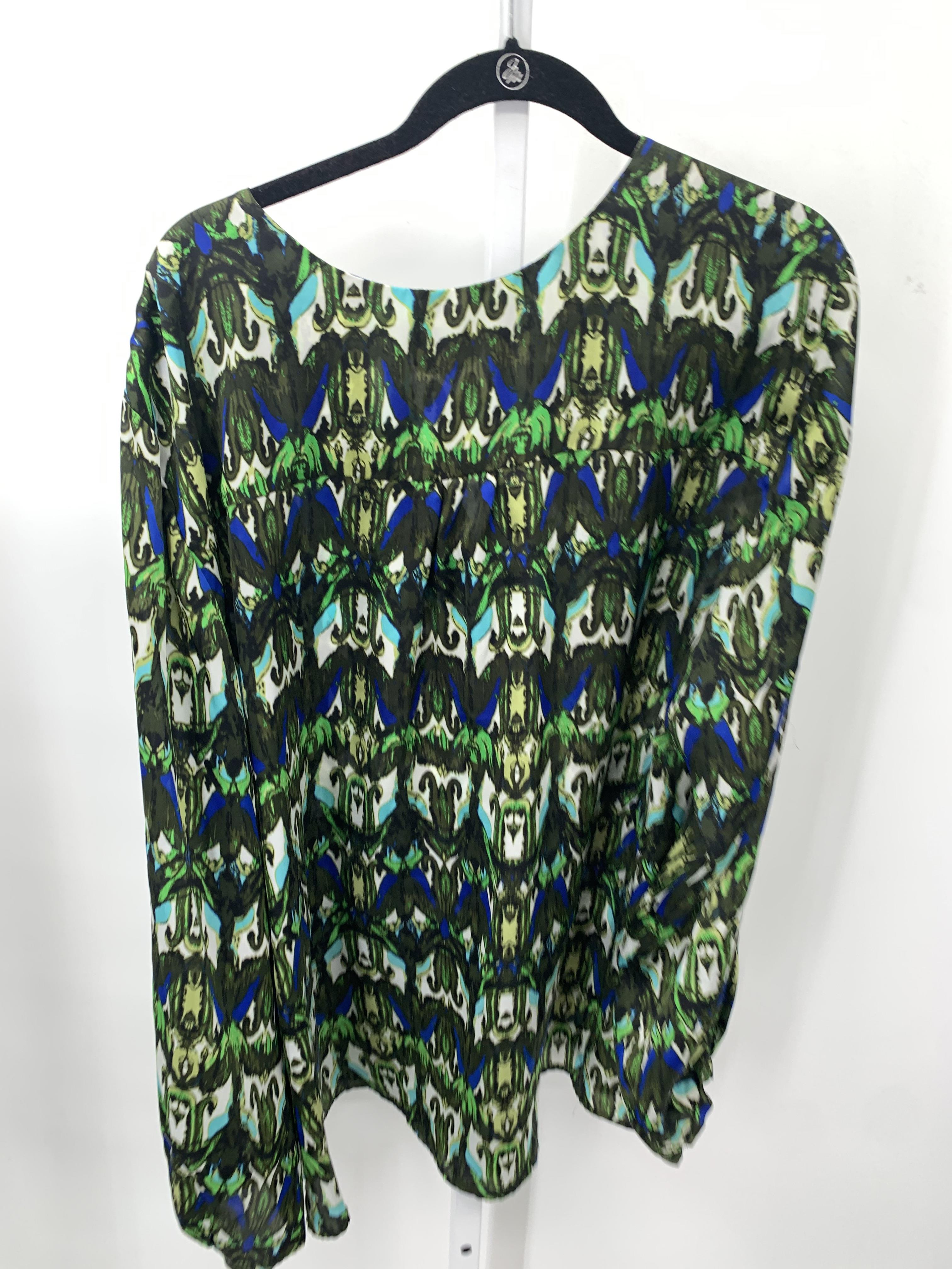 Jones New York Size 24 W Womens Long Sleeve Shirt