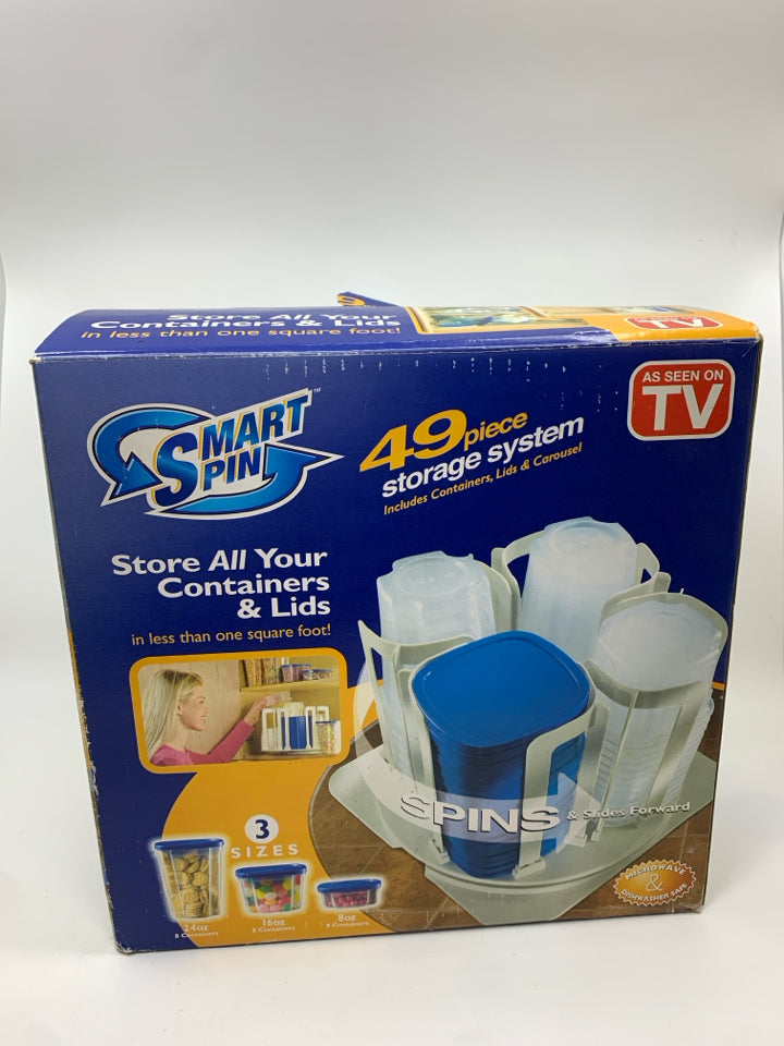 SMART SPIN STORAGE SYSTEM IN BOX.