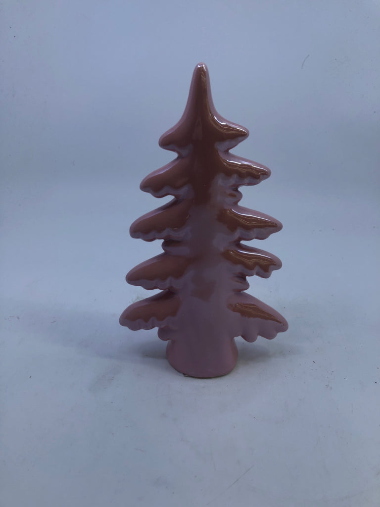 PINK CERAMIC TREE.