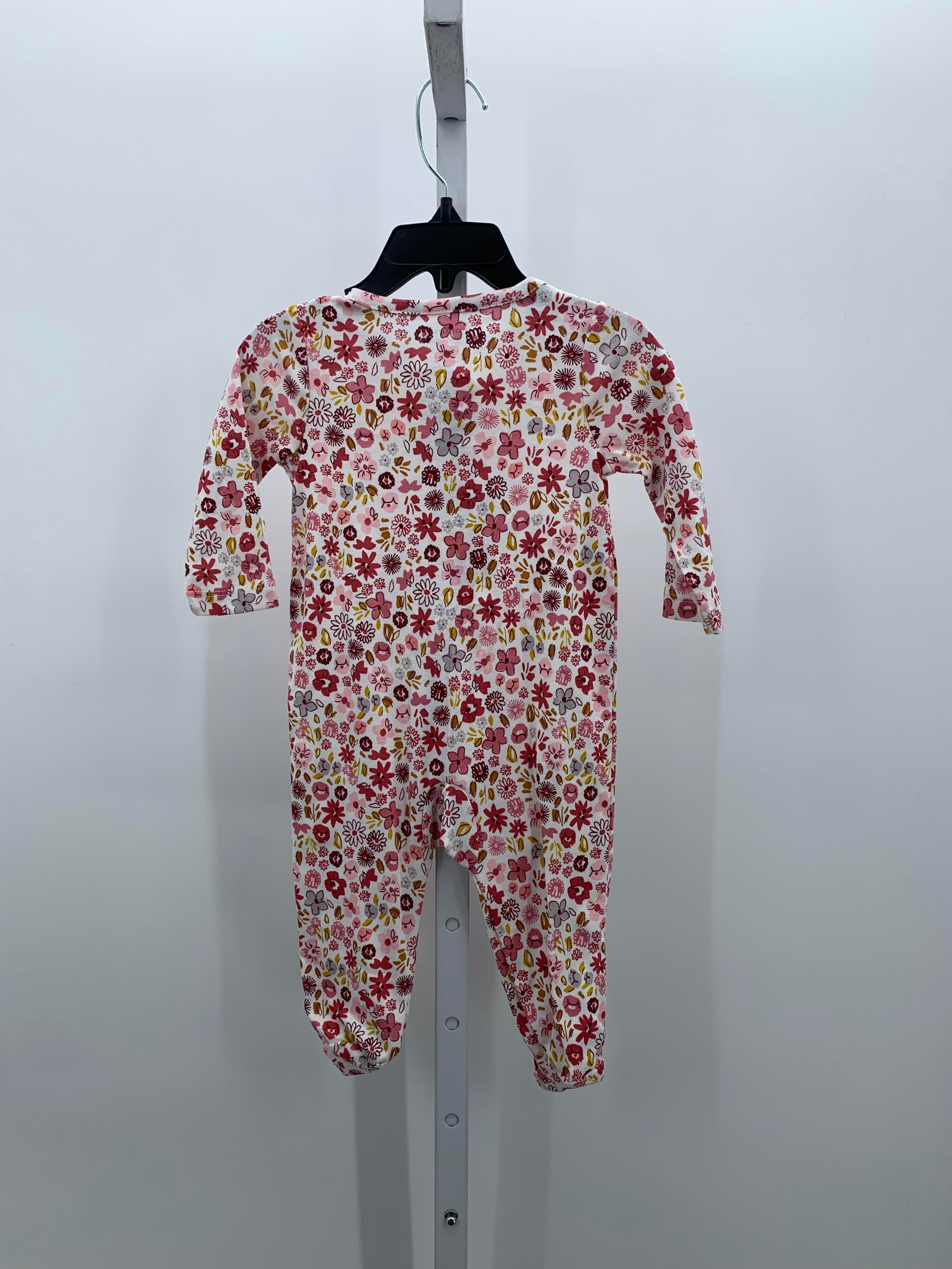Carters Size 6 Months Girls Long Slv. Romper